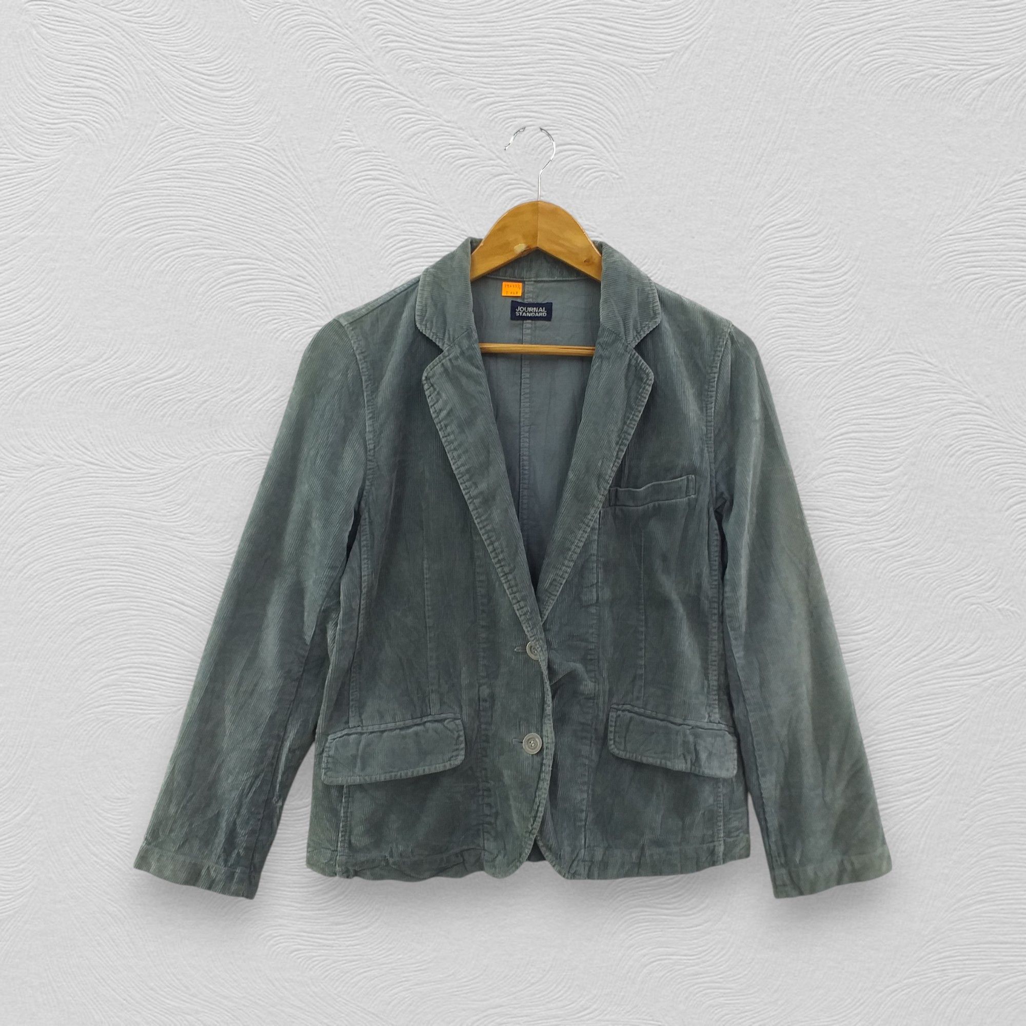 Japanese Brand Journal Standard Corduroy Blazer -J028 Size US S / EU 44-46 / 1 - 1 Thumbnail