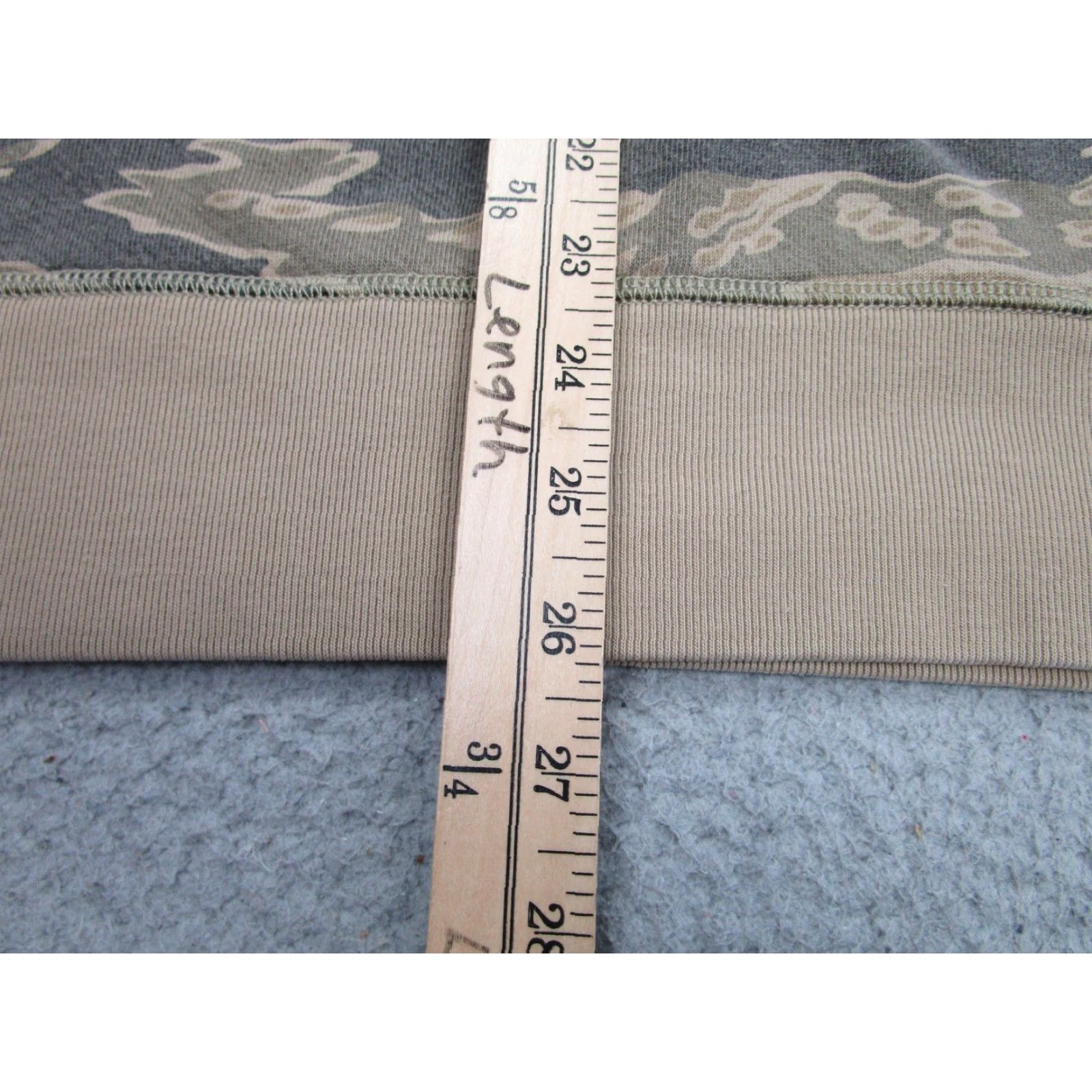 Madewell Madewell Sweater Mens Small Beige Camo Crewneck Pullover Cotton Blend Lightweight Size US S / EU 44-46 / 1 - 7 Thumbnail