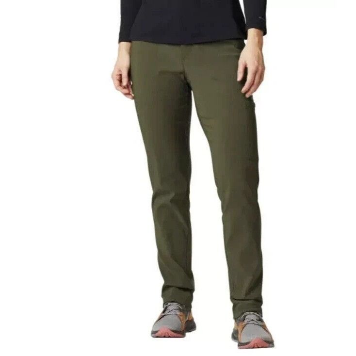 Columbia Columbia Women's Arden Point Lined Straight Leg Pants, Olive Size 32" / US 10 / IT 46 - 9 Thumbnail