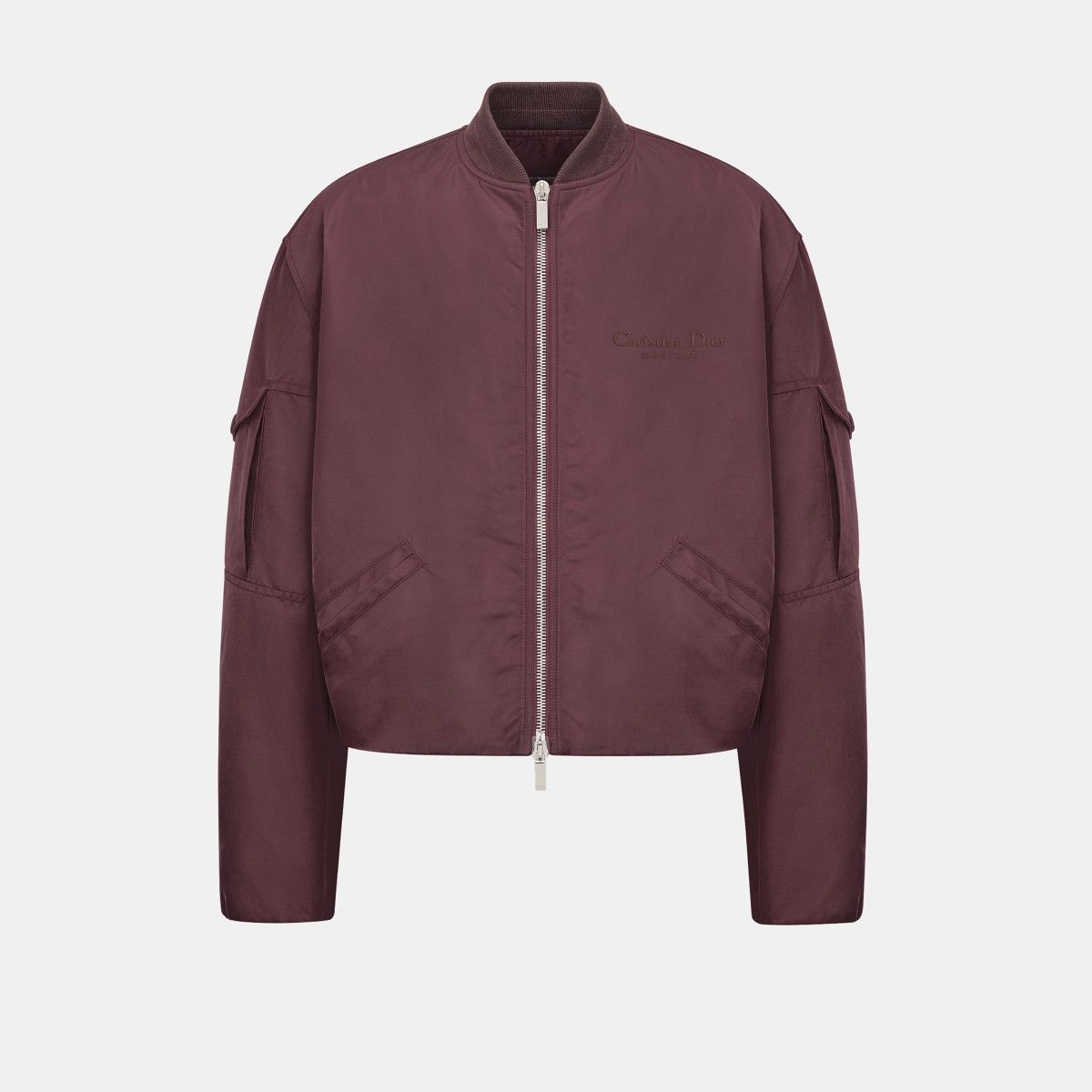 Dior o1bcso1str0226 Couture Bomber Jacket in Purple Size US L / EU 52-54 / 3 - 1 Thumbnail