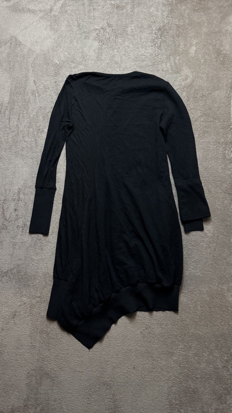 Yohji Yamamoto Y’s Asymmetric Long Sleeve Wool Cashmere Dress mcqueen loewe Size M / US 6-8 / IT 42-44 - 5 Thumbnail