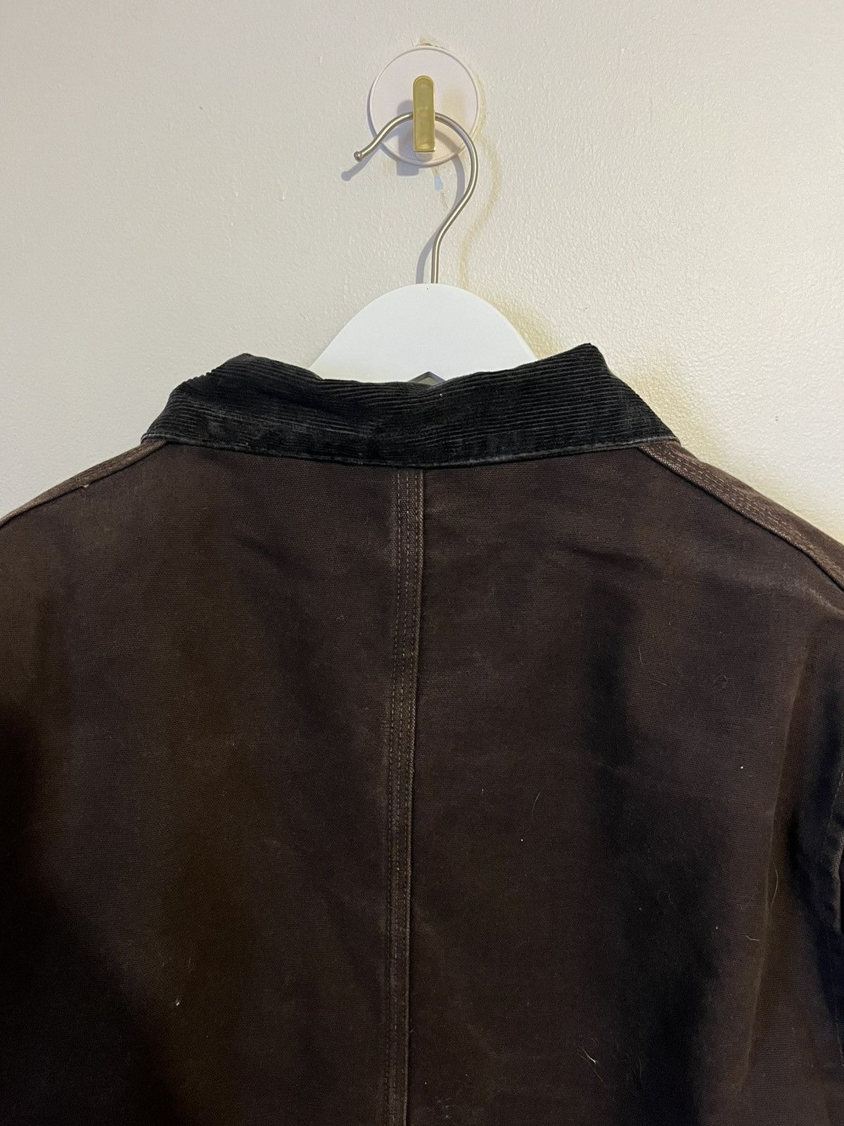 Carhartt × Japanese Brand Free Carhartt Traditional Coat LargeDuck Jacket Dark Brown Size US L / EU 52-54 / 3 - 10 Thumbnail