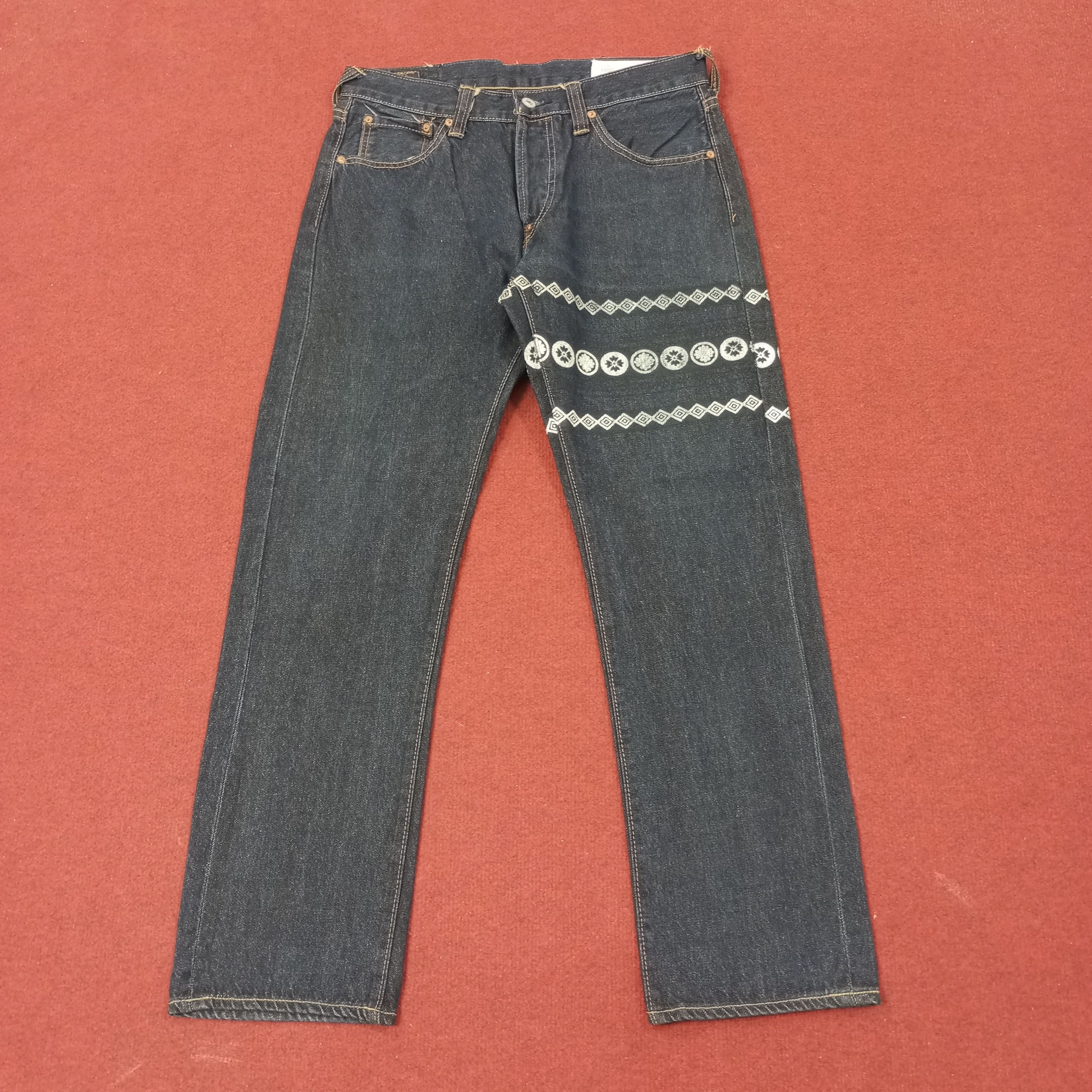 Japanese Brand Vintage Evisu Japanese Brand Custom Daicock Jeans c244n11 Size US 30 / EU 46 - 4 Thumbnail