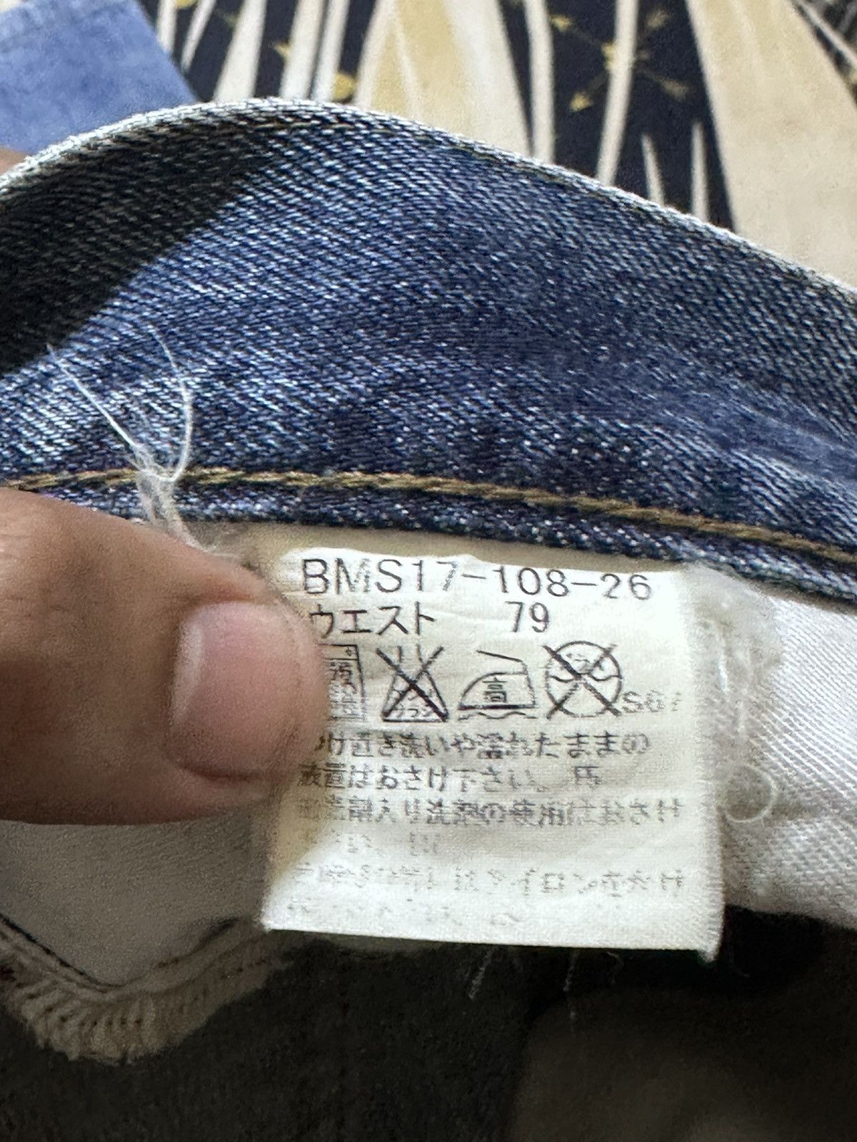 Burberry Vintage Burberry Black Label Mudwash Grunge Distressed Denim Size US 33 - 10 Thumbnail