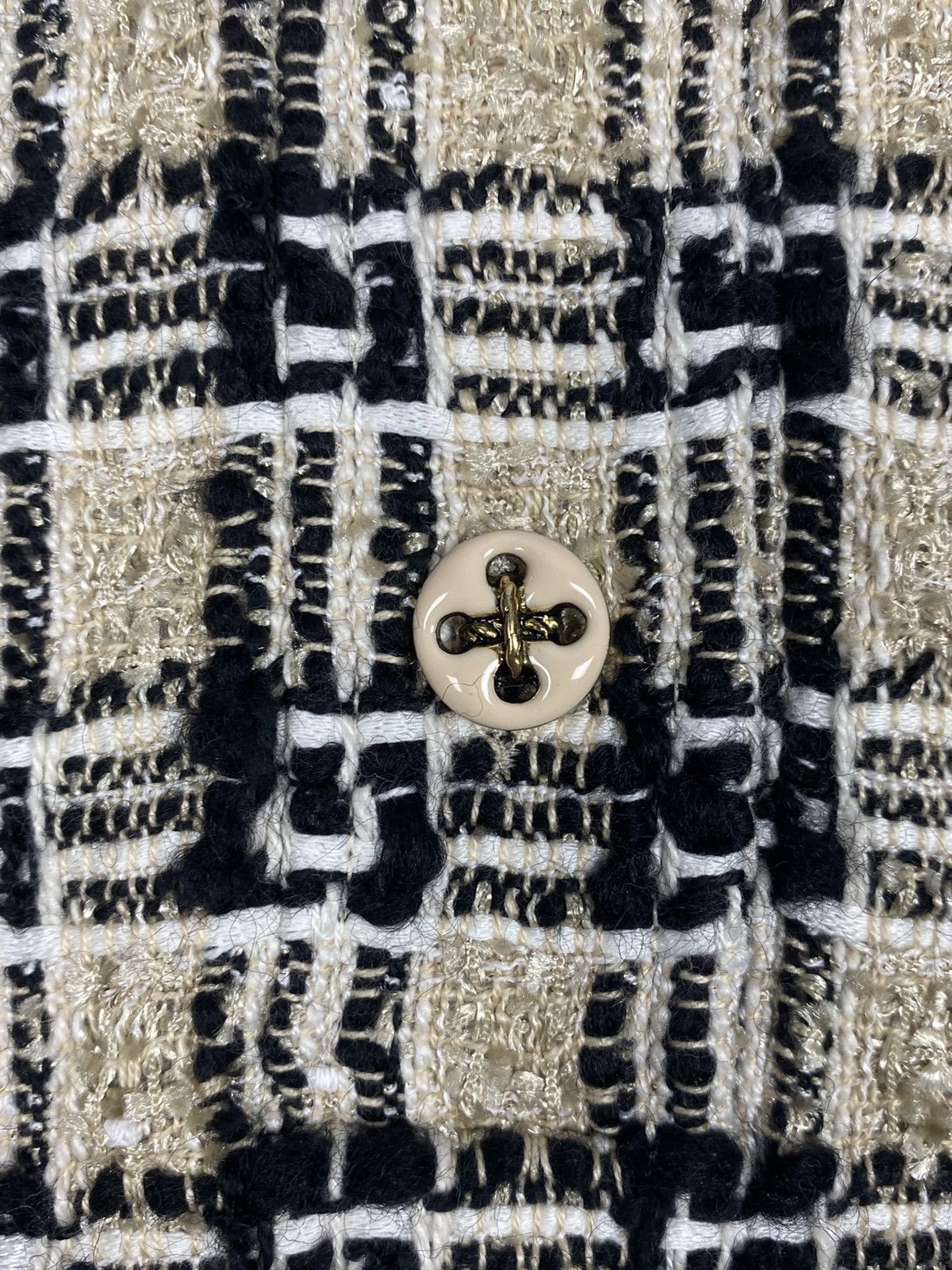 Gucci Gucci GG Monogram Tweed Belted Dress Size IT 42 Size M / US 6-8 / IT 42-44 - 10 Thumbnail