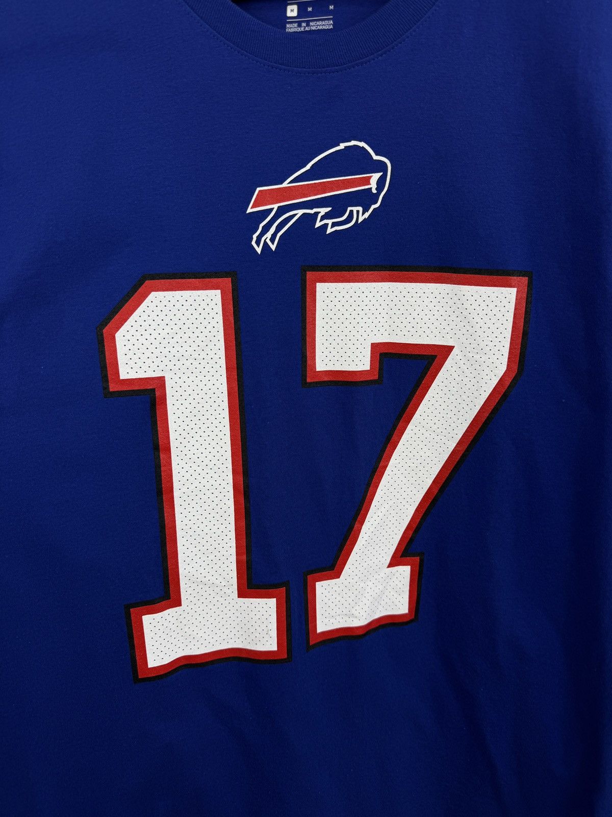 Nike 🏈🇺🇸 Nike Josh Allen Buffalo Bills #17 NFL Football T-Shirt Size US M / EU 48-50 / 2 - 6 Thumbnail