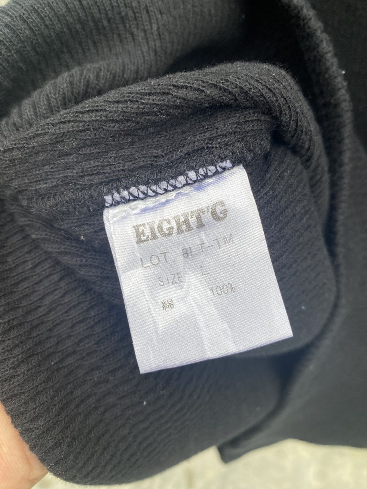 EIGHT-G × Japanese Brand Eight G diamond cotton long sleeve tees Size US L / EU 52-54 / 3 - 7 Thumbnail