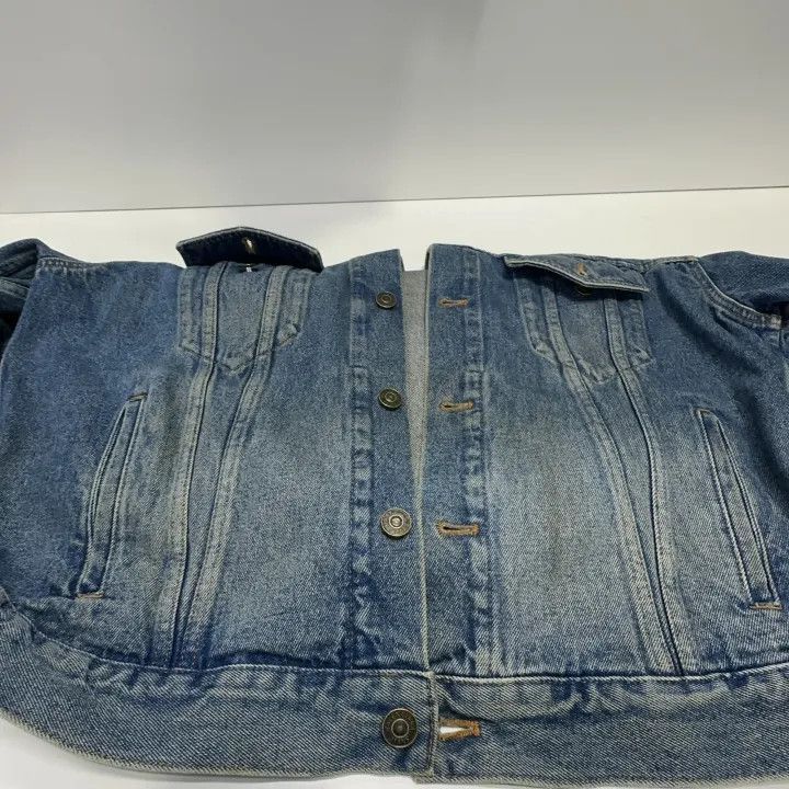 Other Balenciaga Denim Jacket with Logo 0079-2507 Size US L / EU 52-54 / 3 - 4 Thumbnail