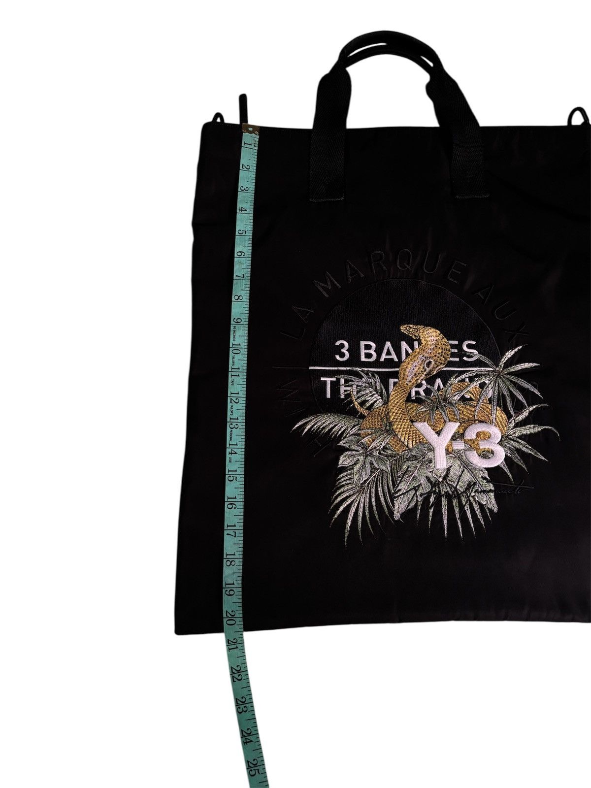 Yohji Yamamoto Yohji Yamamoto Y3 Tote Bag Size ONE SIZE - 19 Thumbnail