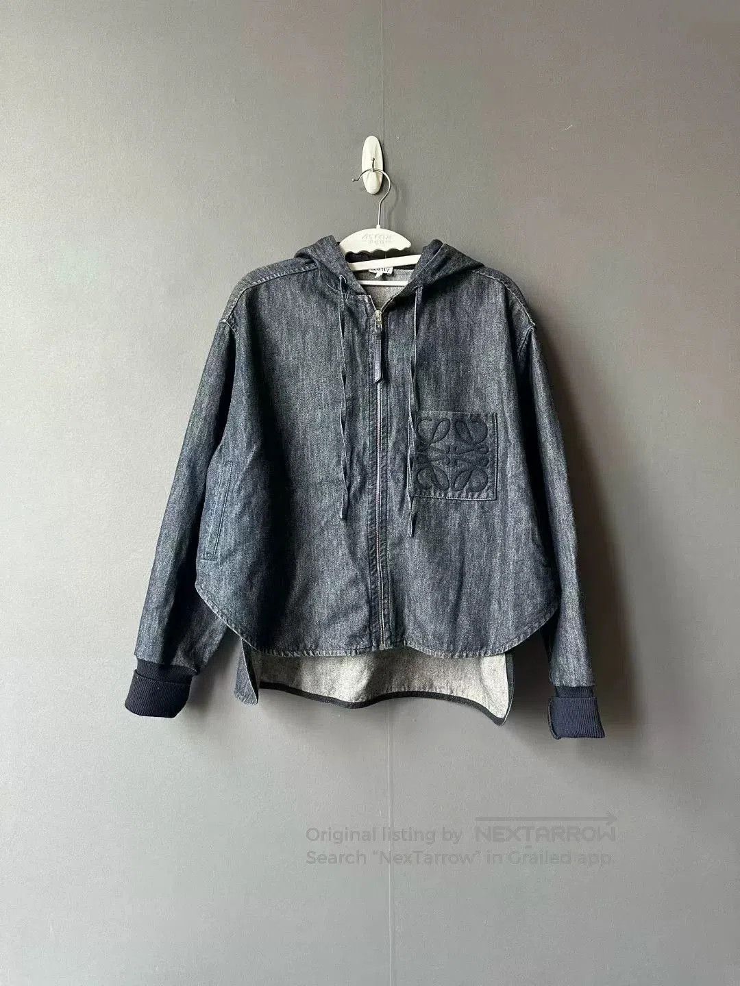 Loewe loewe denim hoodie jacket size 36. Size S / US 4 / IT 40 - 1 Thumbnail