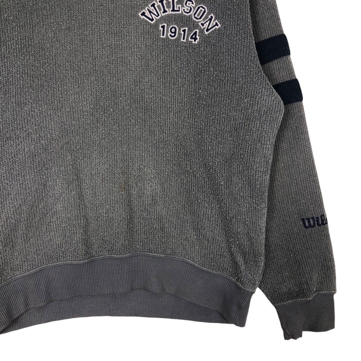 Japanese Brand 📌Vintage Sweatshirt Sports Wilson 1914 Big Logo Crewneck Size US M / EU 48-50 / 2 - 6 Thumbnail