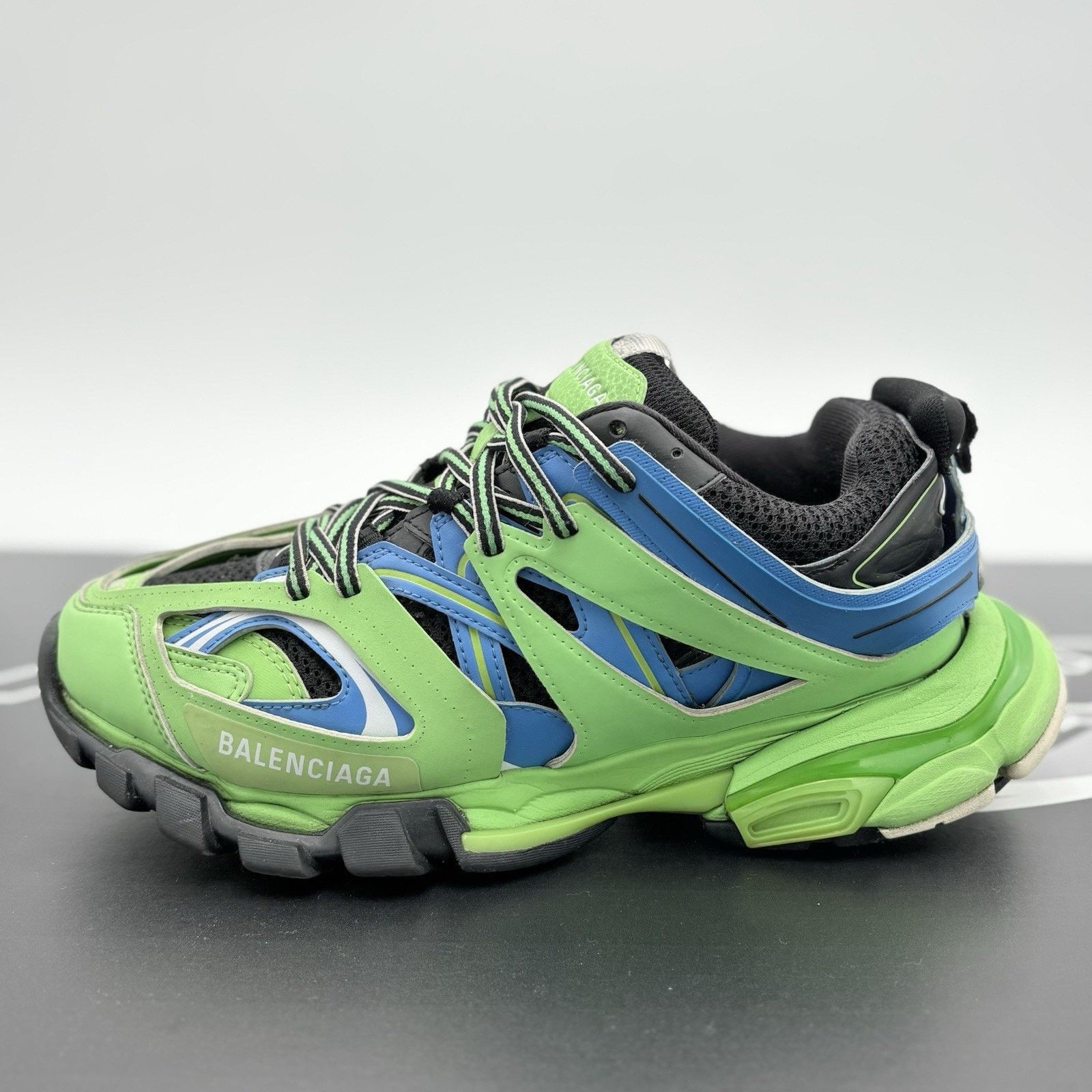 Balenciaga Balenciaga Track ' Blue Green ' | GOOD CONDITION! Size US 7 / EU 40 - 8 Thumbnail