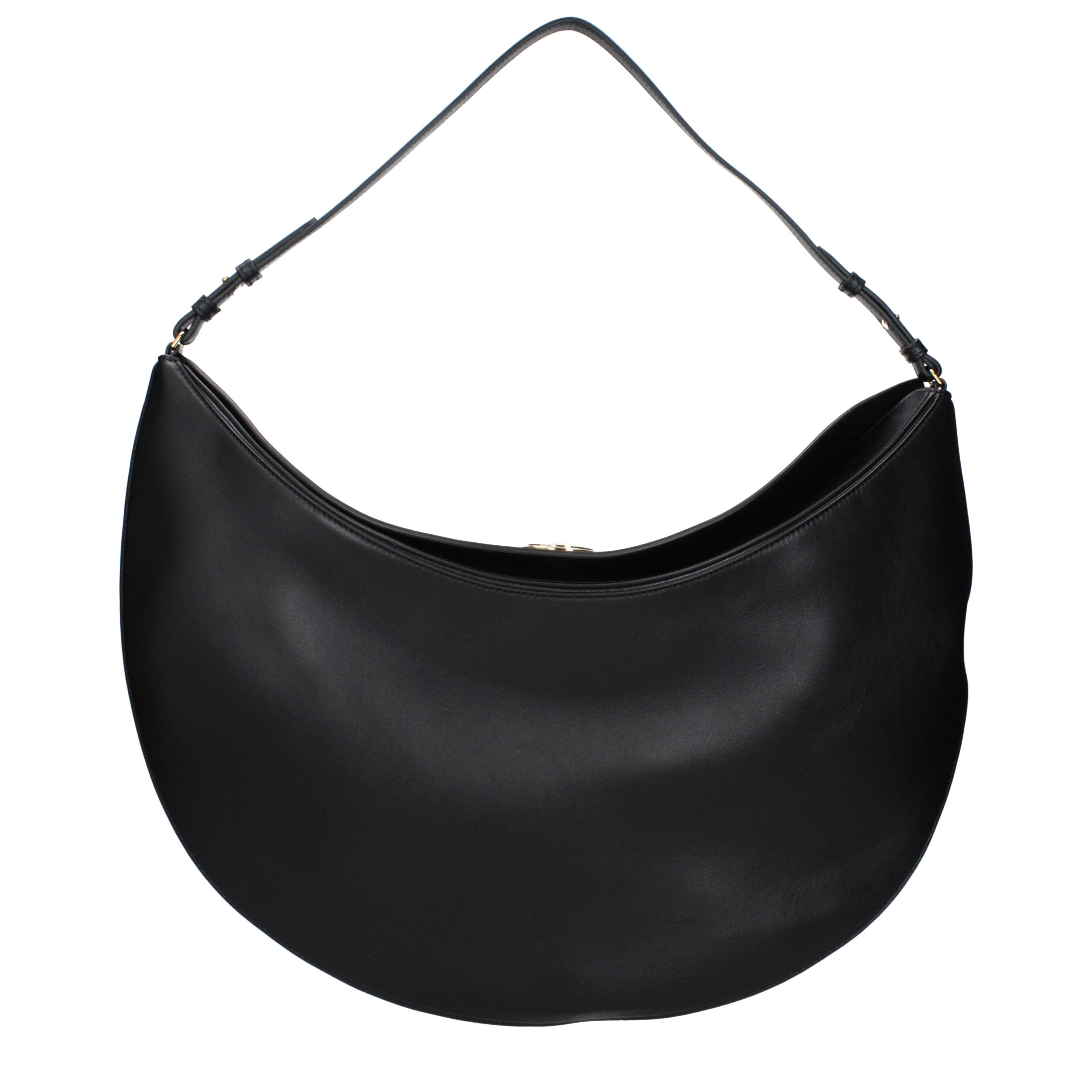 Jacquemus Jacquemus Shoulder Bags Women Leather Black Size ONE SIZE - 1 Thumbnail