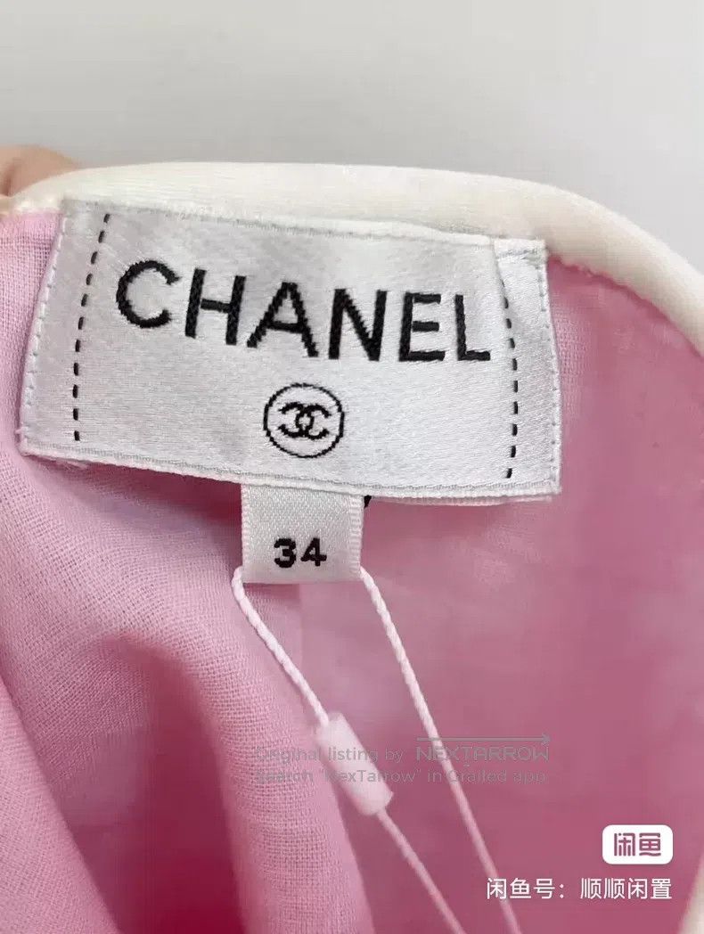 Chanel Chanel 25m pink suspenders Size XXS / US 00 / IT 34 - 6 Thumbnail