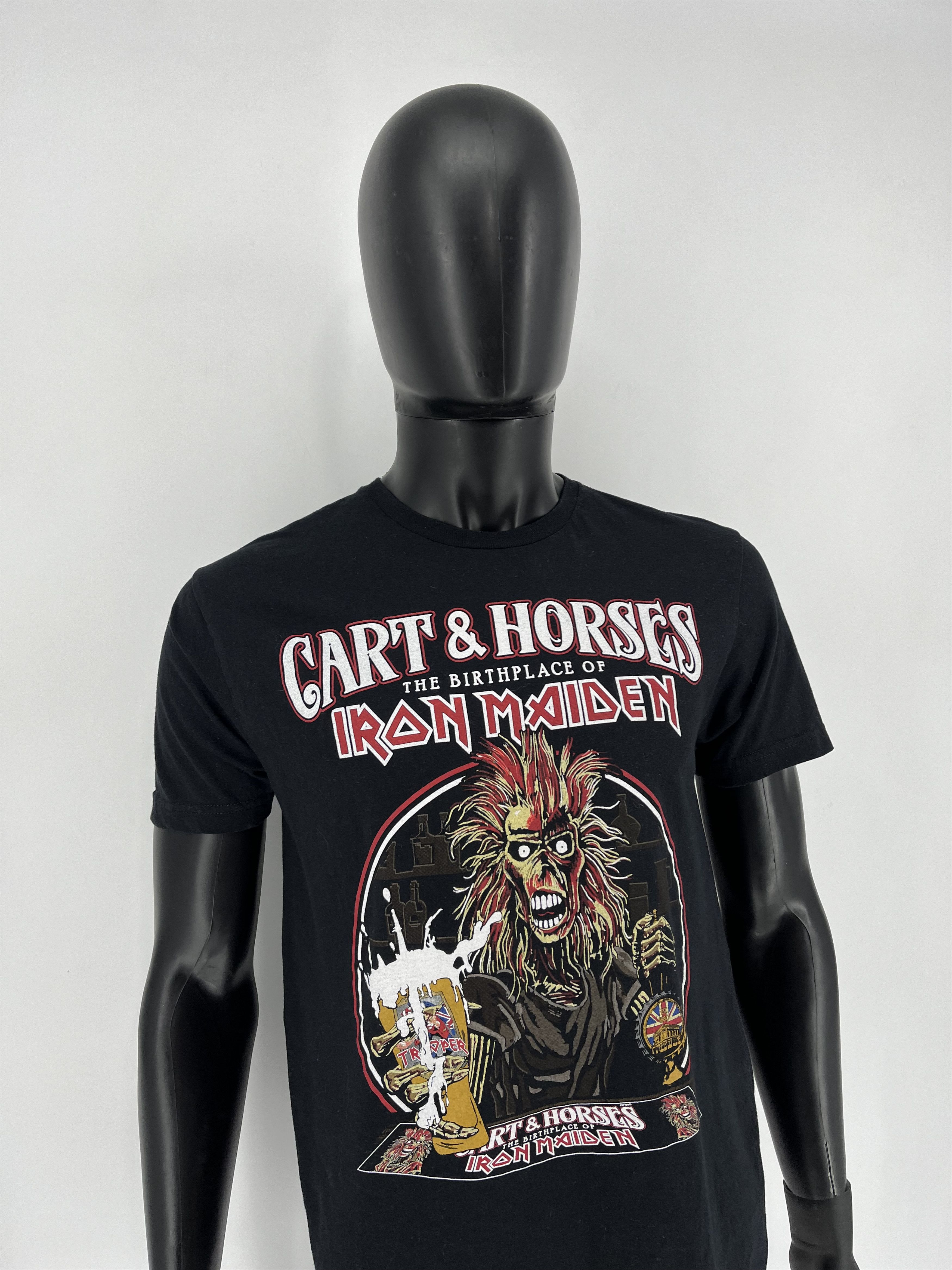 Band Tees Vintage Iron Maiden Band Rock Punk Tee Streetwear hype Size US M / EU 48-50 / 2 - 4 Thumbnail
