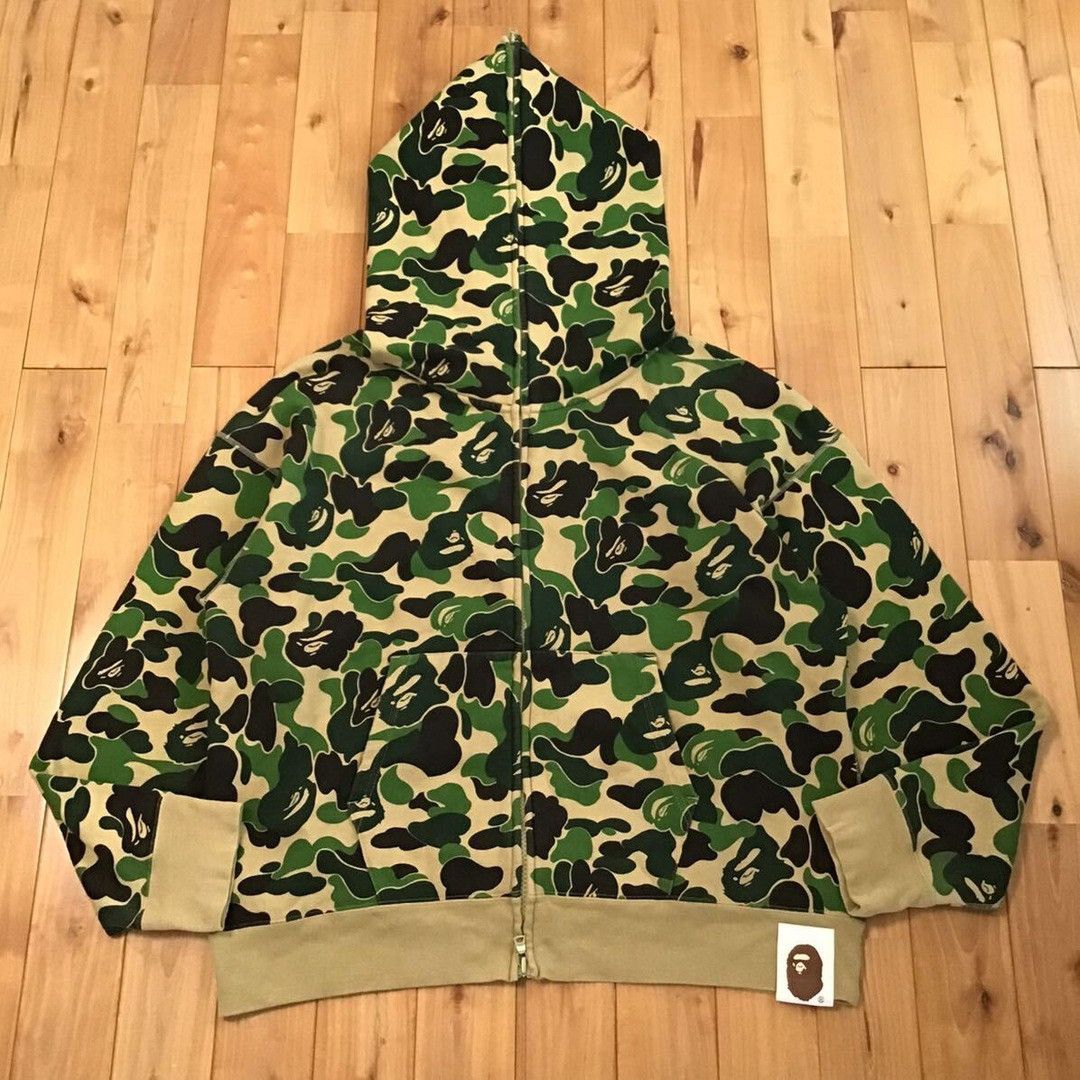 Bape BAPE GIANT ABC CAMO FULL ZIP HOODIE a bathing ape Size US L / EU 52-54 / 3 - 1 Thumbnail