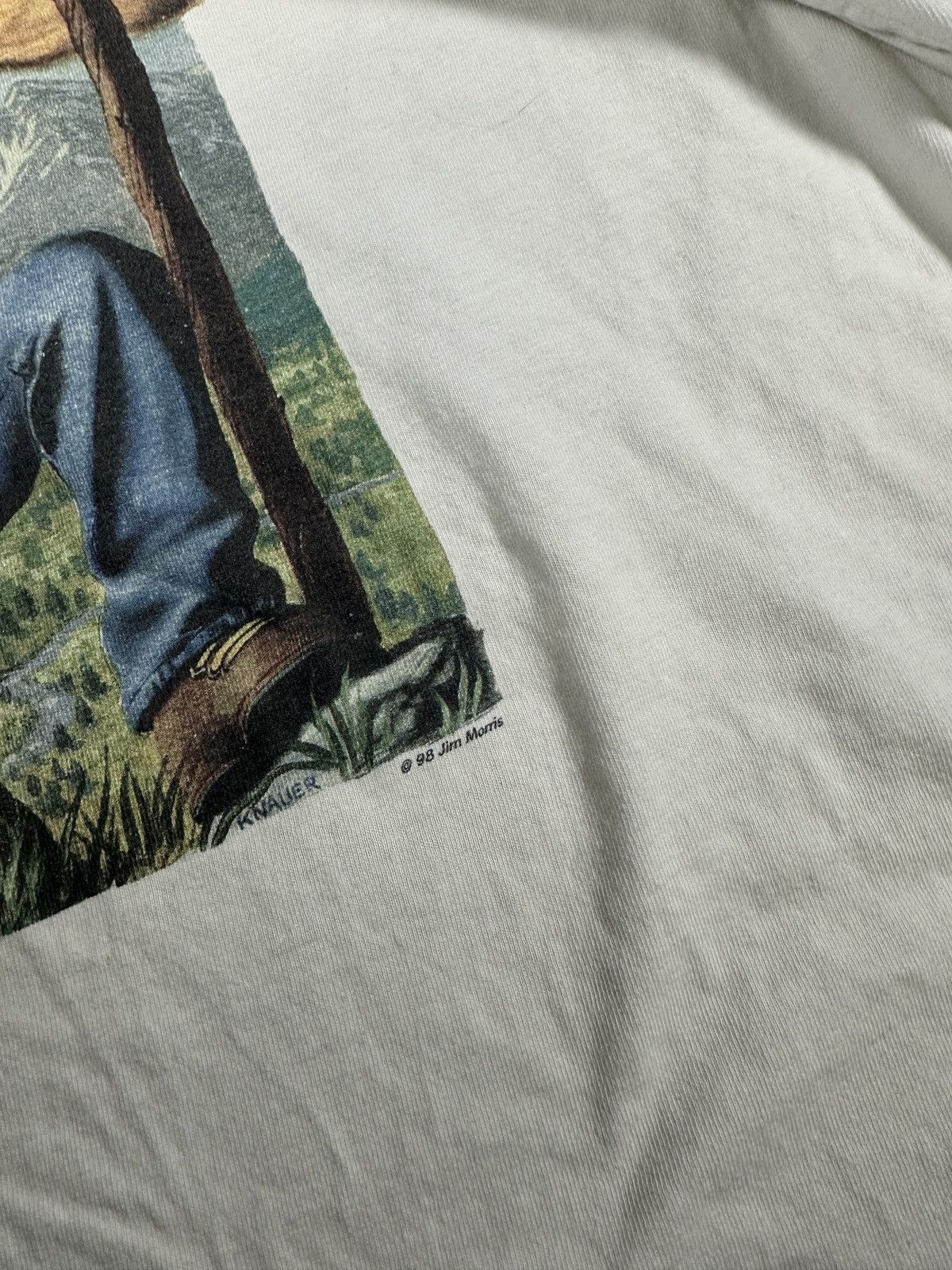 Vintage Vintage Goat Hiking Jim Morris Art T-Shirt Size US L / EU 52-54 / 3 - 3 Thumbnail