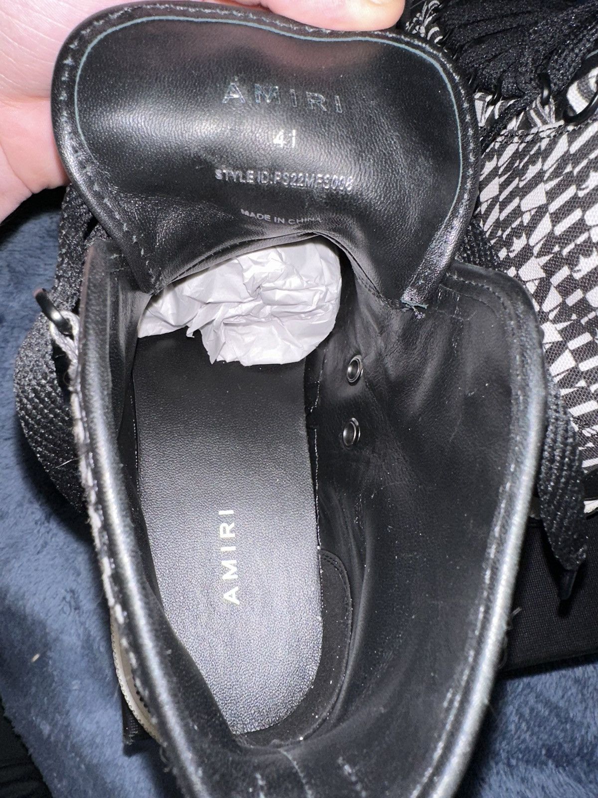 Amiri Amiri Court High Size US 8 / EU 41 - 5 Thumbnail
