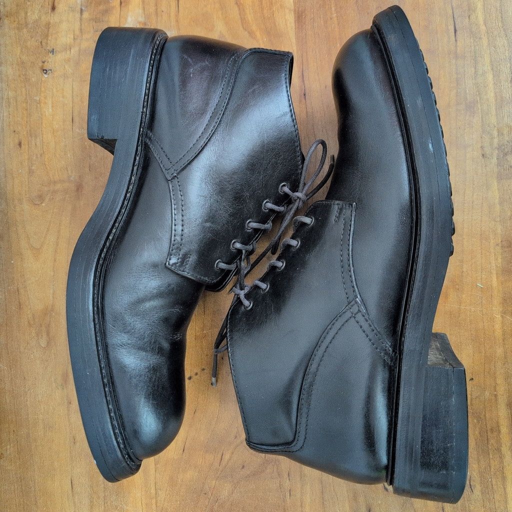 Premiata Premiata Chunky Black Leather Ankle Boots UK 10 Size US 11 / EU 44 - 5 Thumbnail