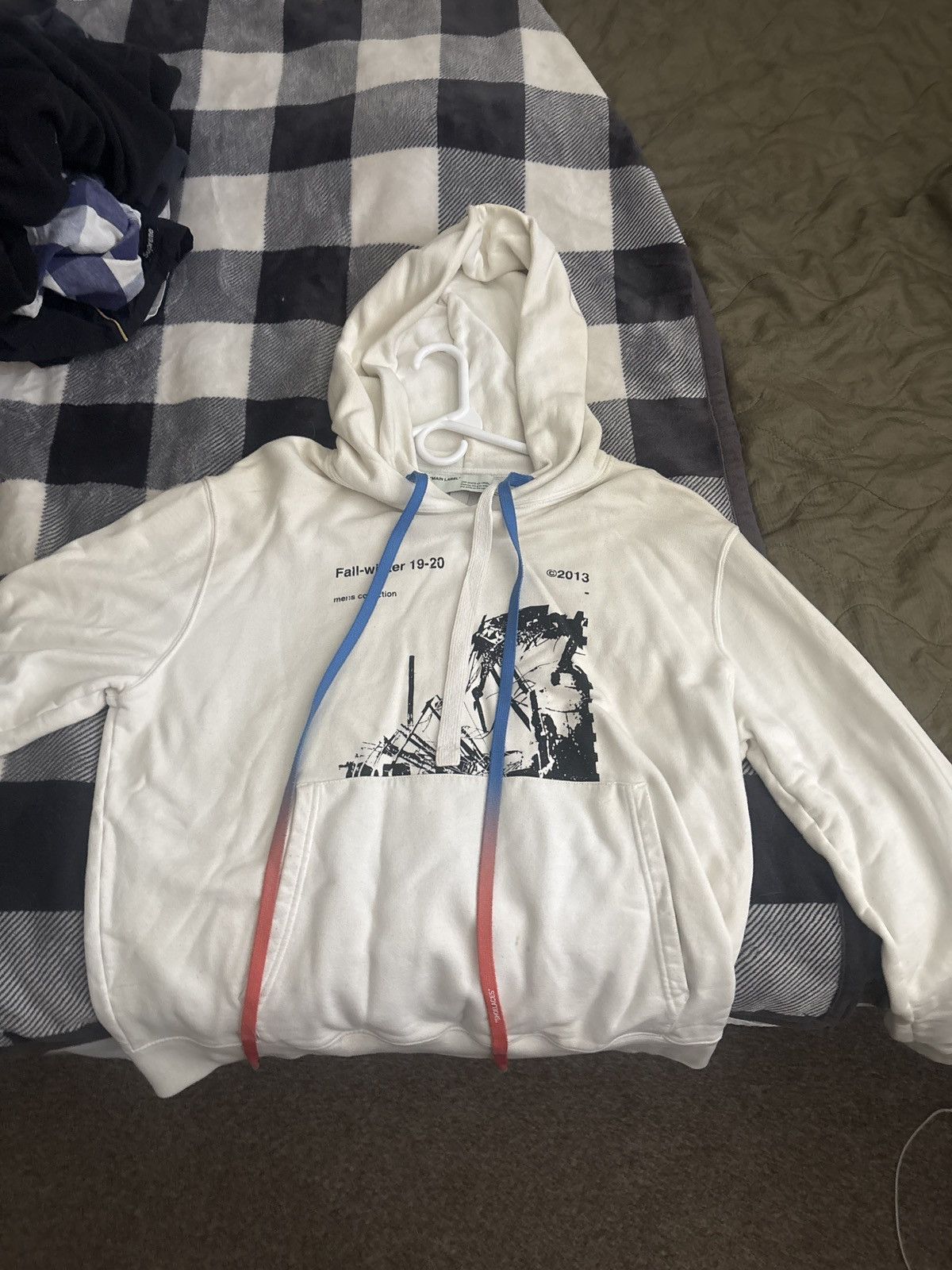 Off-White 2013 off-white fall/winter industrial hoodie Size US L / EU 52-54 / 3 - 2 Thumbnail
