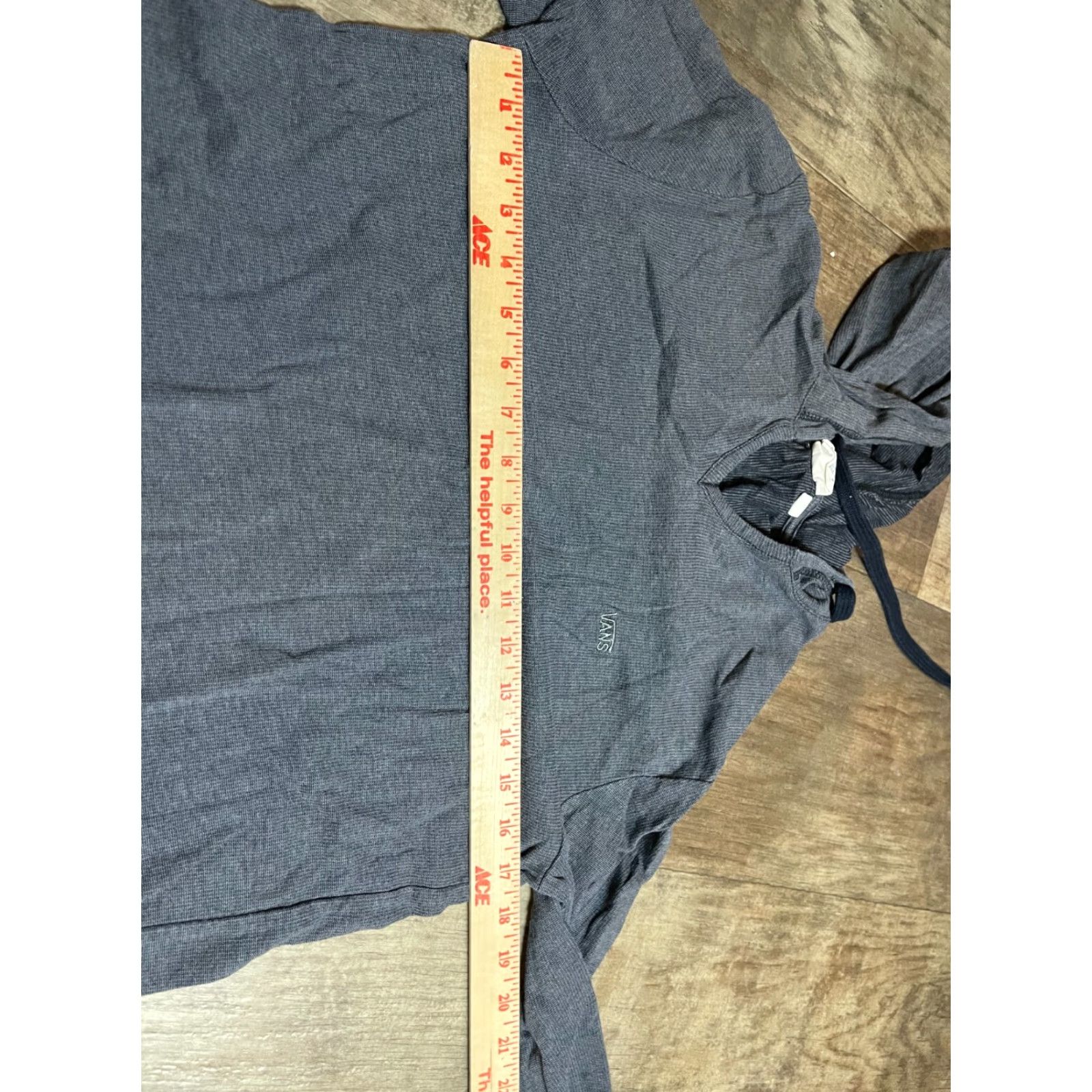 Vans VANS Hoodie Adult Medium M Gray Pull Over Size US M / EU 48-50 / 2 - 3 Thumbnail