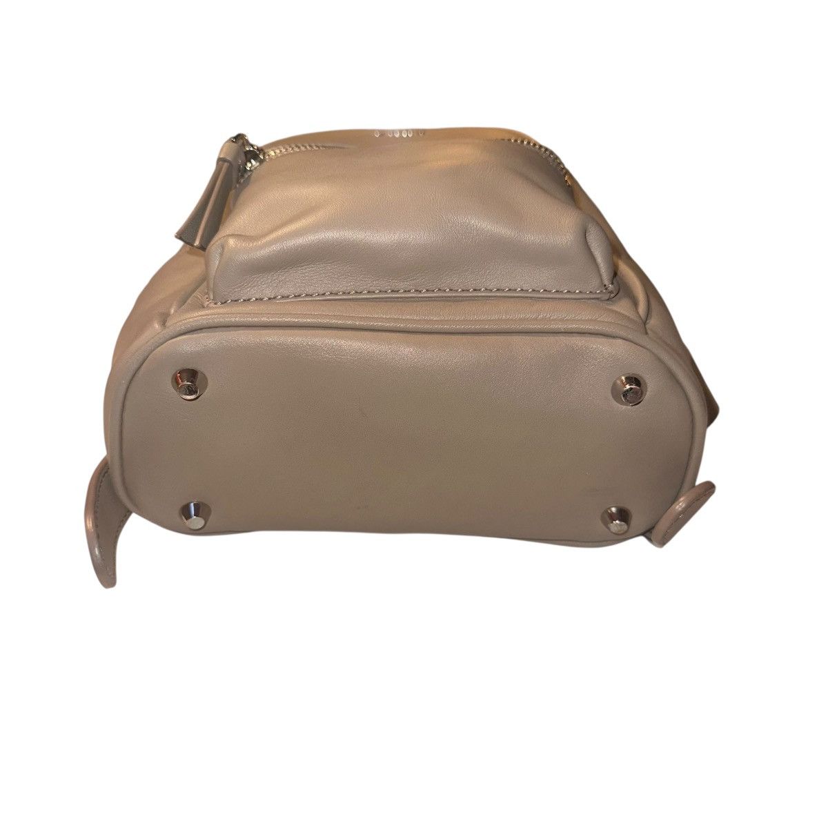 DKNY DKNY taupe leather small backpack bag Size ONE SIZE - 4 Thumbnail