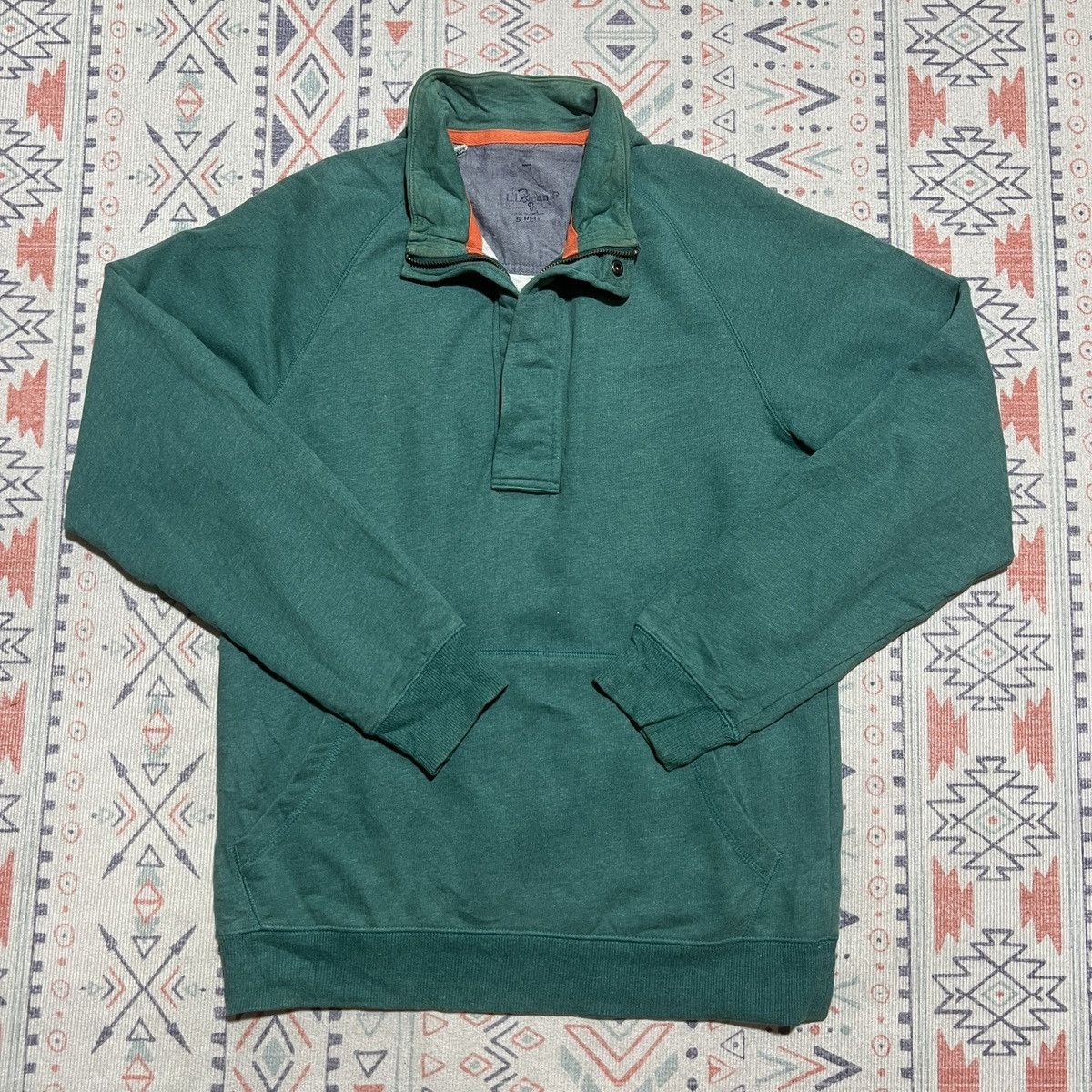 Japanese Brand × L.L. Bean LL Bean Half Zipper Sweatshirt Size US S / EU 44-46 / 1 - 2 Thumbnail