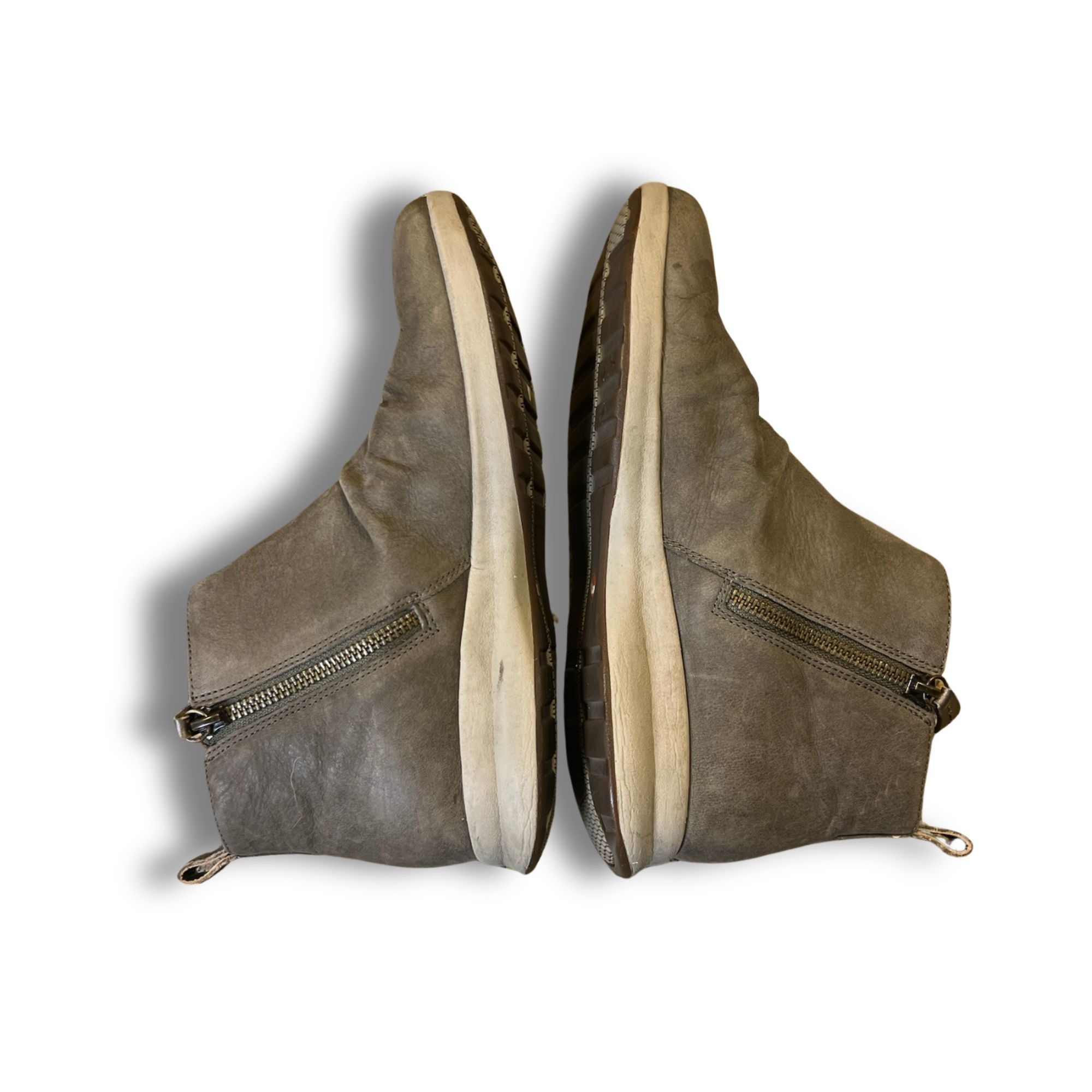 Clarks Clarks Unstructured Womens Ankle Boots Gray Leather Size 7 L Size US 7 / IT 37 - 5 Thumbnail