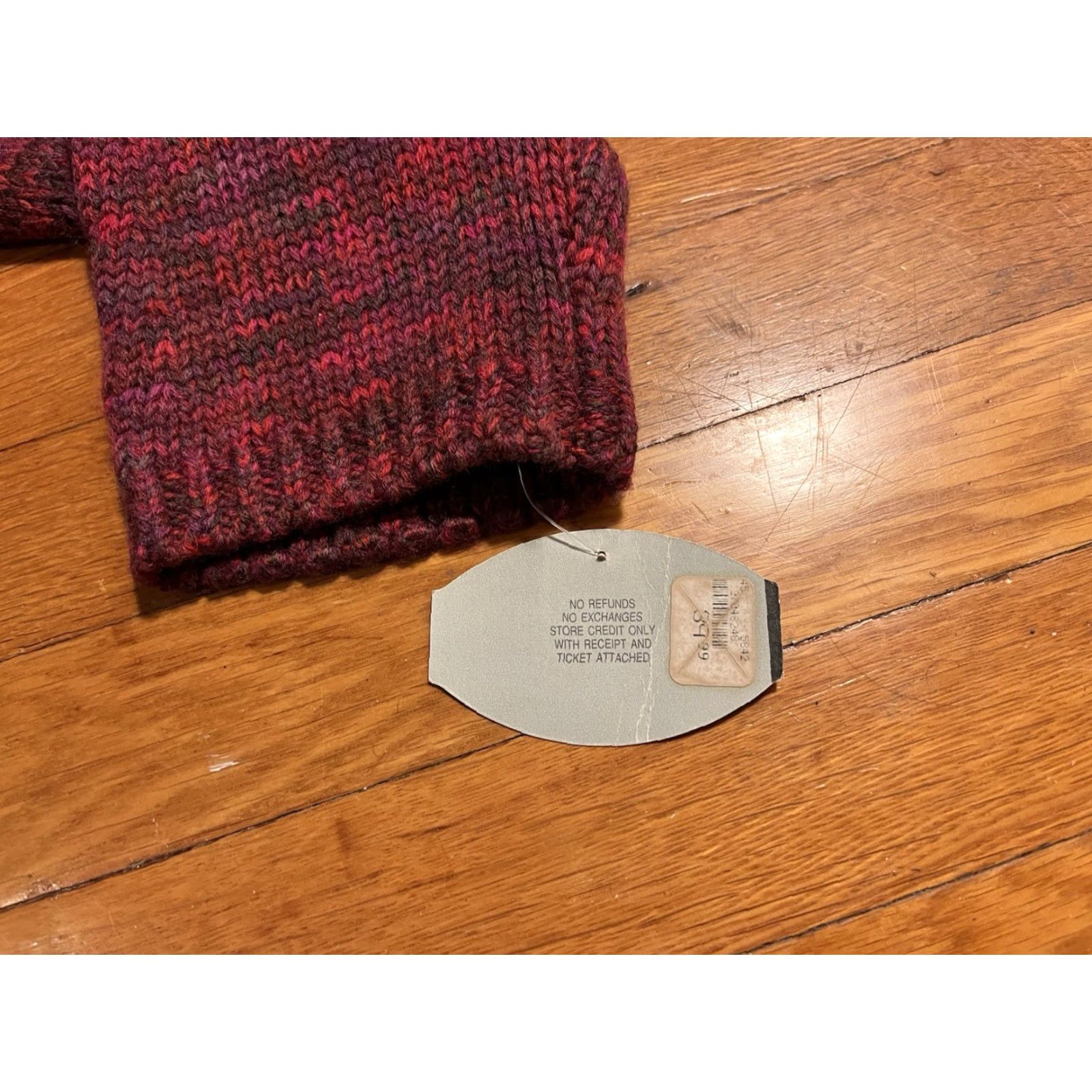 Vintage VINTAGE Adrienne Vittadini Collection Sweater Women’s Medium Red 90s Size M / US 6-8 / IT 42-44 - 5 Thumbnail