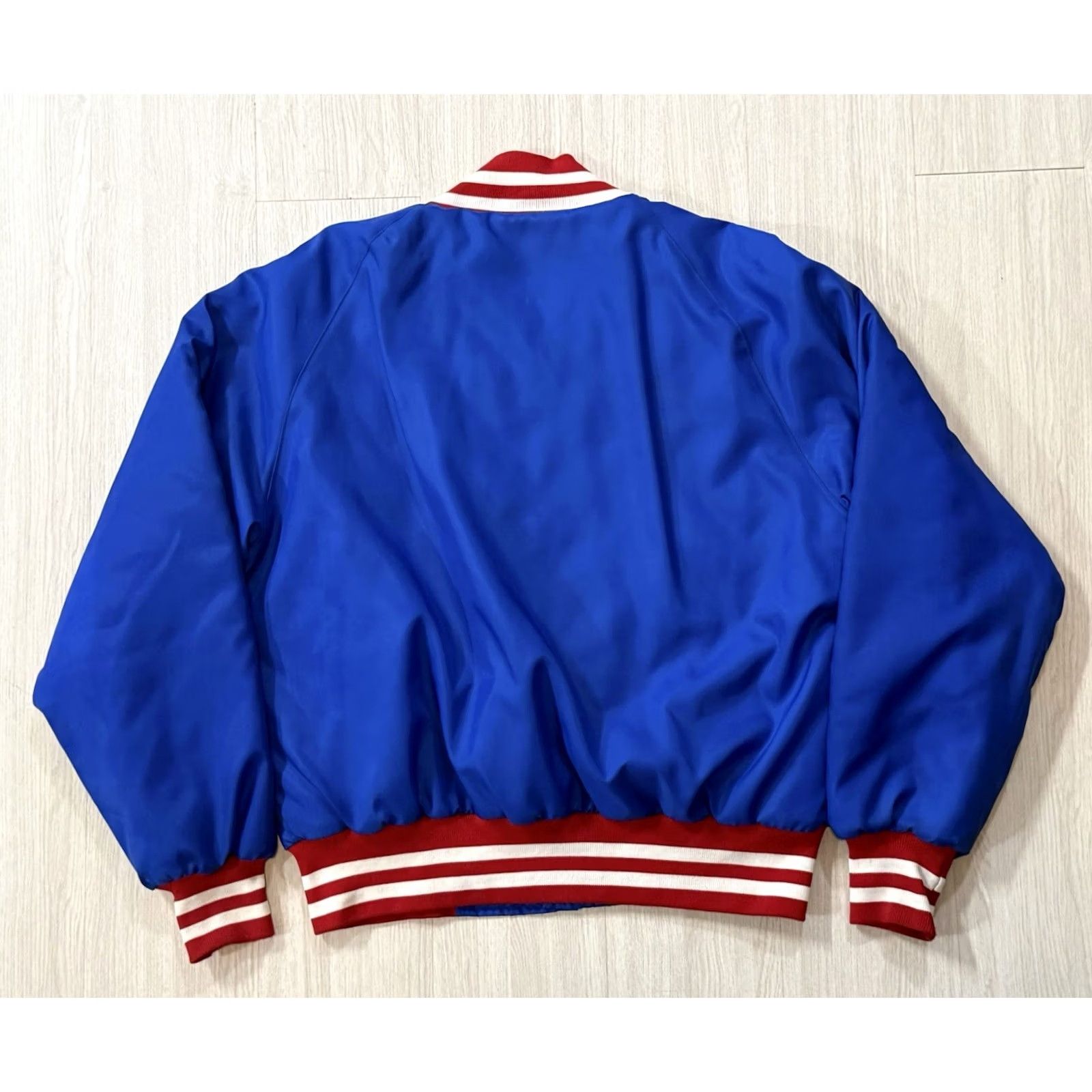 Drew VINTAGE Admiral Westlake Chaparrals Bomber Jacket L Blue Adults Unisex XS? Size US L / EU 52-54 / 3 - 2 Thumbnail