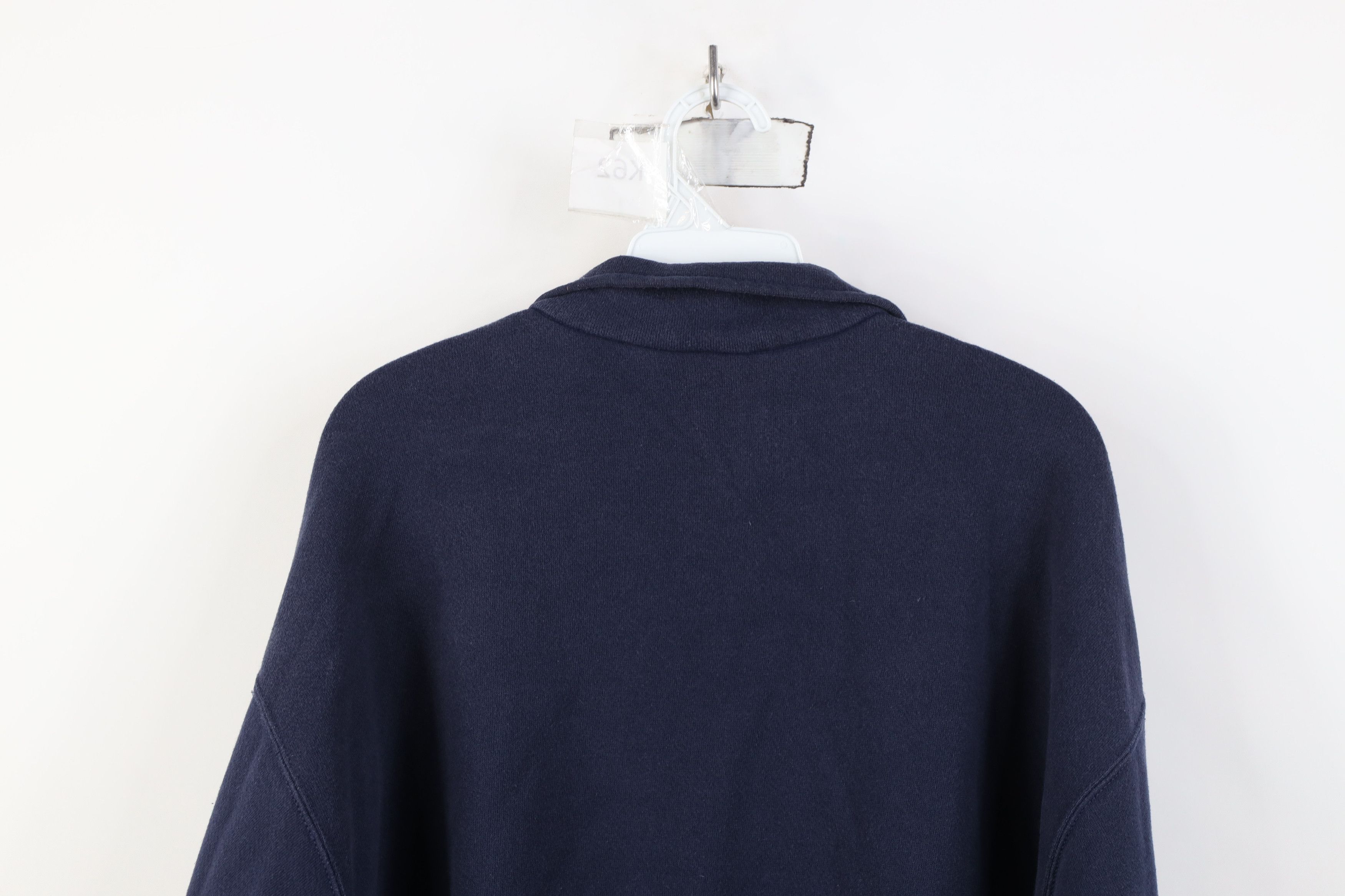 Vintage Vintage 90s Streetwear Heavy Half Zip Pullover Sweatshirt Size US XL / EU 56 / 4 - 12 Thumbnail