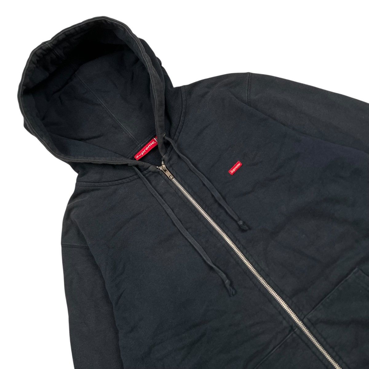 Supreme Supreme Box Logo Small Zip Up Hoodie Size US M / EU 48-50 / 2 - 2 Thumbnail