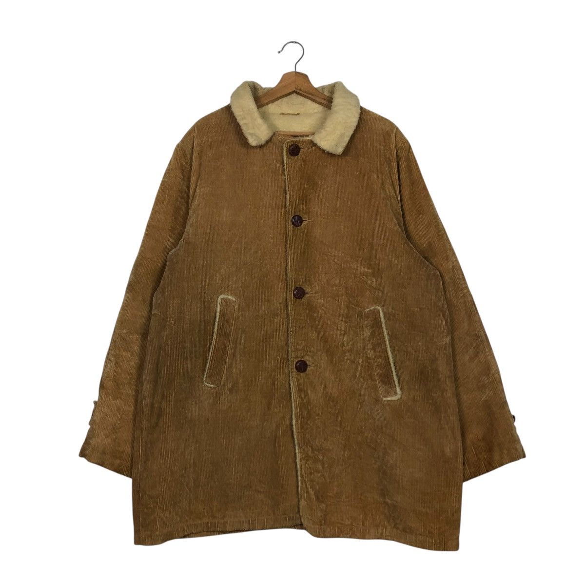 Vintage 🔥VINTAGE 50’s WORKER CORDUROY JACKET BLANKET FINGERHUT USA Size US M / EU 48-50 / 2 - 3 Thumbnail