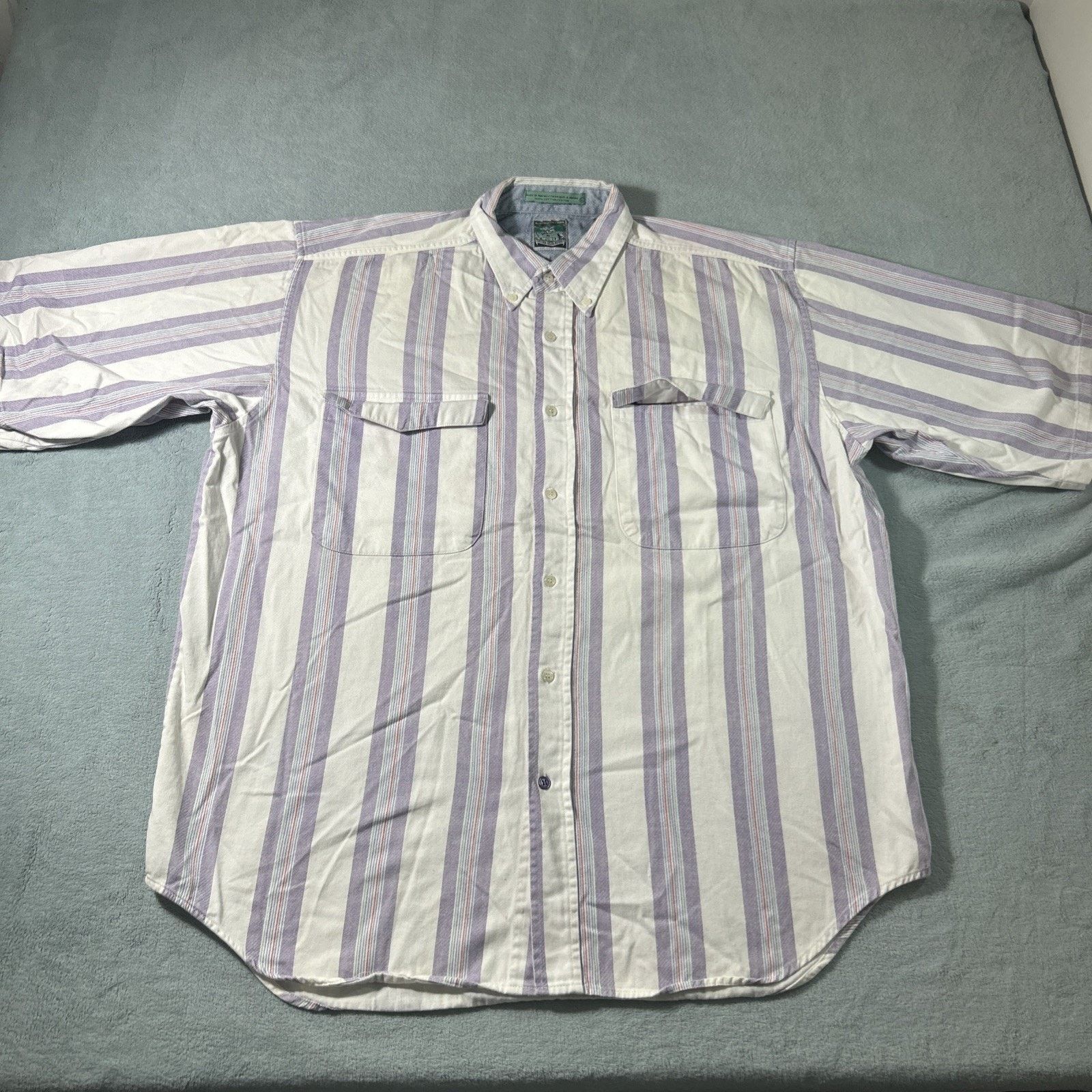Gap Rugby Flannel Shirt Mens Large Mcintosh Seymour Button Up Size US L / EU 52-54 / 3 - 10 Thumbnail