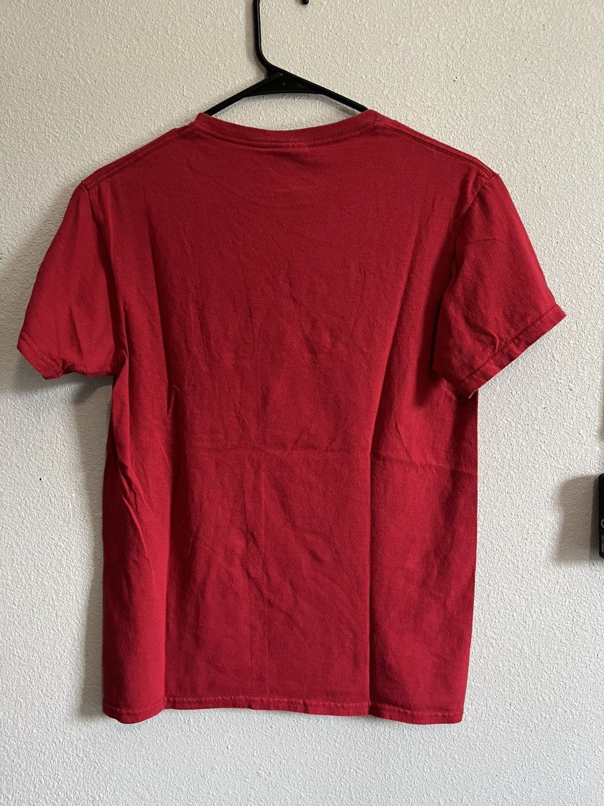 Vintage Crunch Fitness Graphic Tee Red Yellow Delta Tag (S) Size US S / EU 44-46 / 1 - 2 Thumbnail