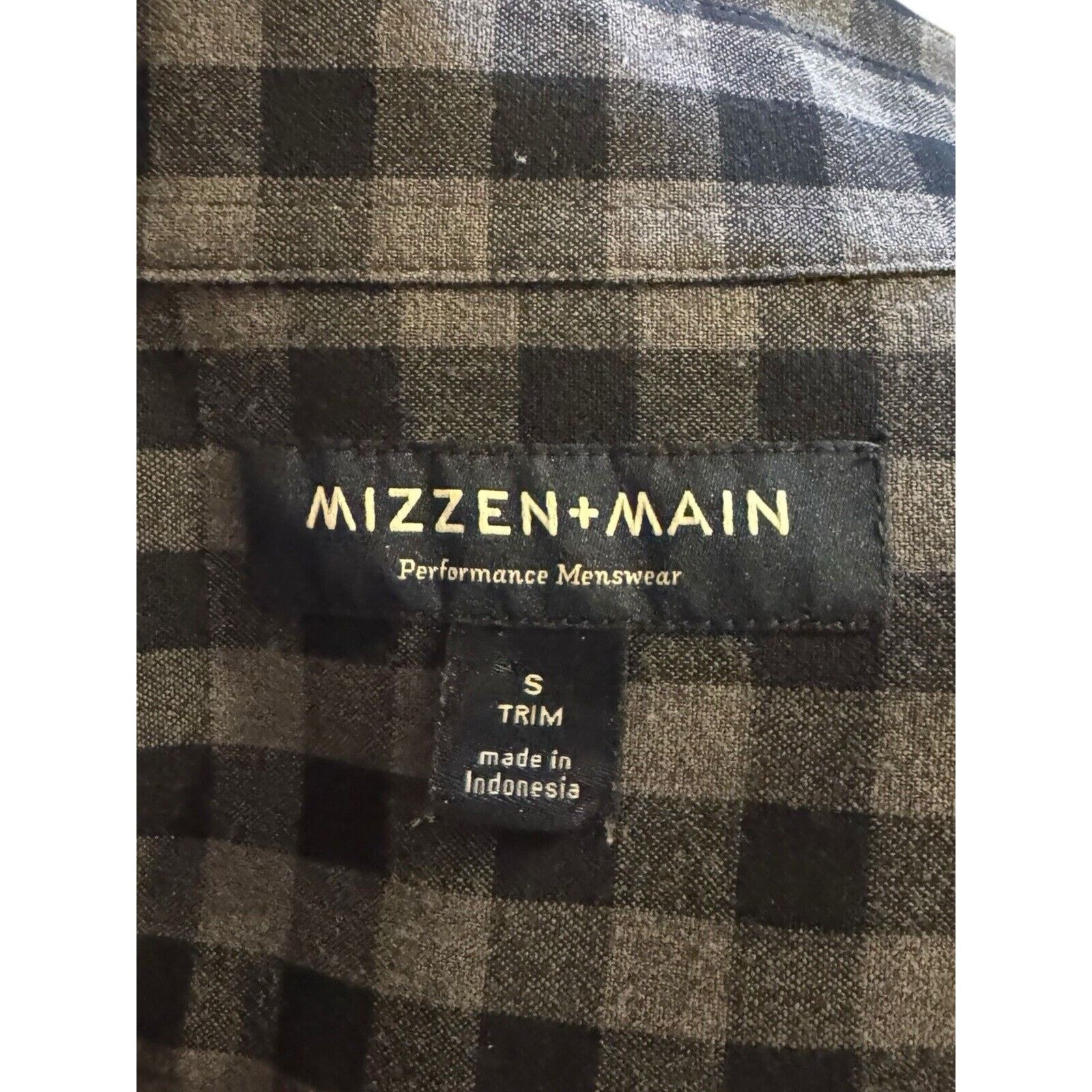 Mizzen+Main Mizzen + Main Performance Shirt Button Down Check Gingham Size US S / EU 44-46 / 1 - 8 Thumbnail
