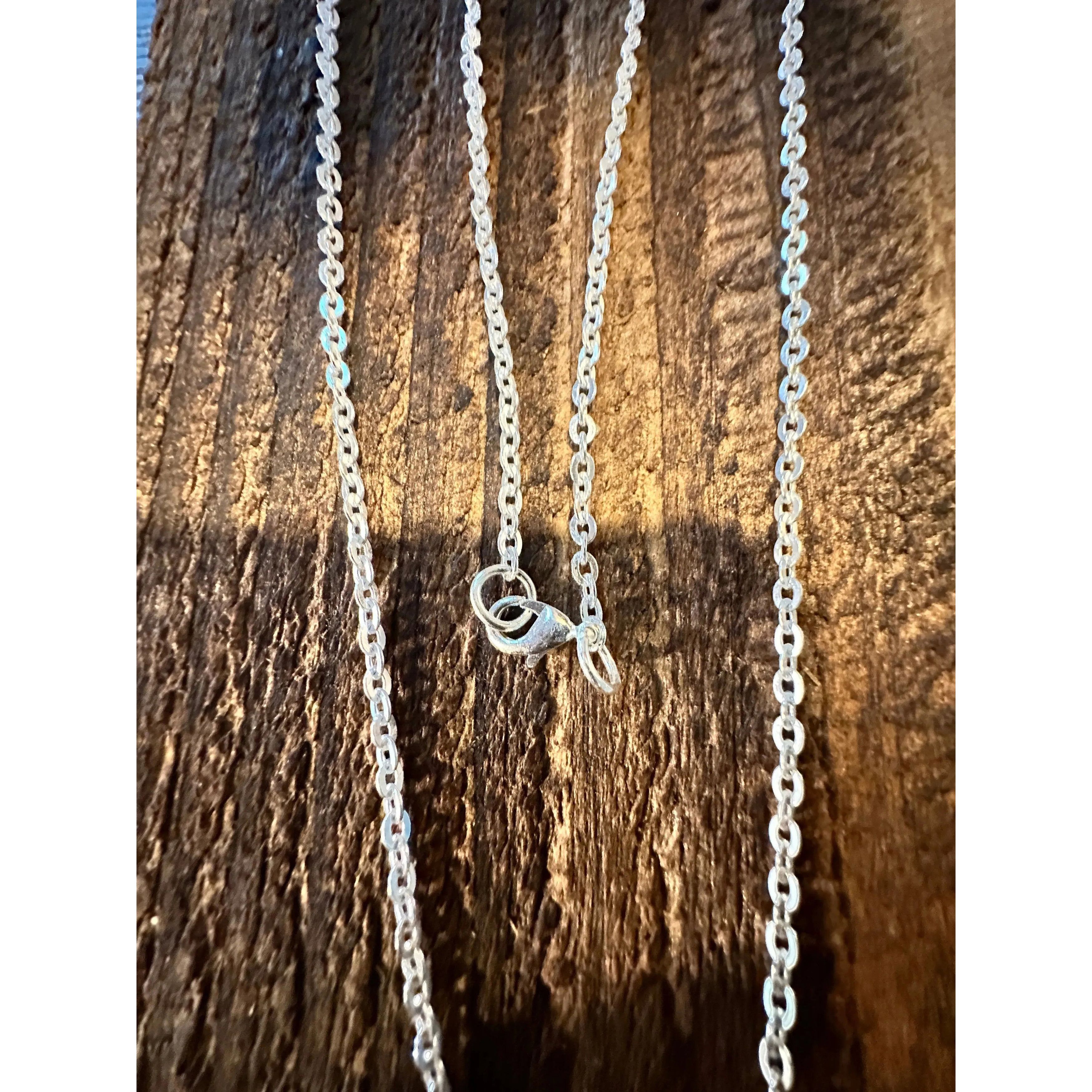 Other Handmade Artesian Hippie Silver Plated Peace Sign Necklace C Size ONE SIZE - 3 Thumbnail