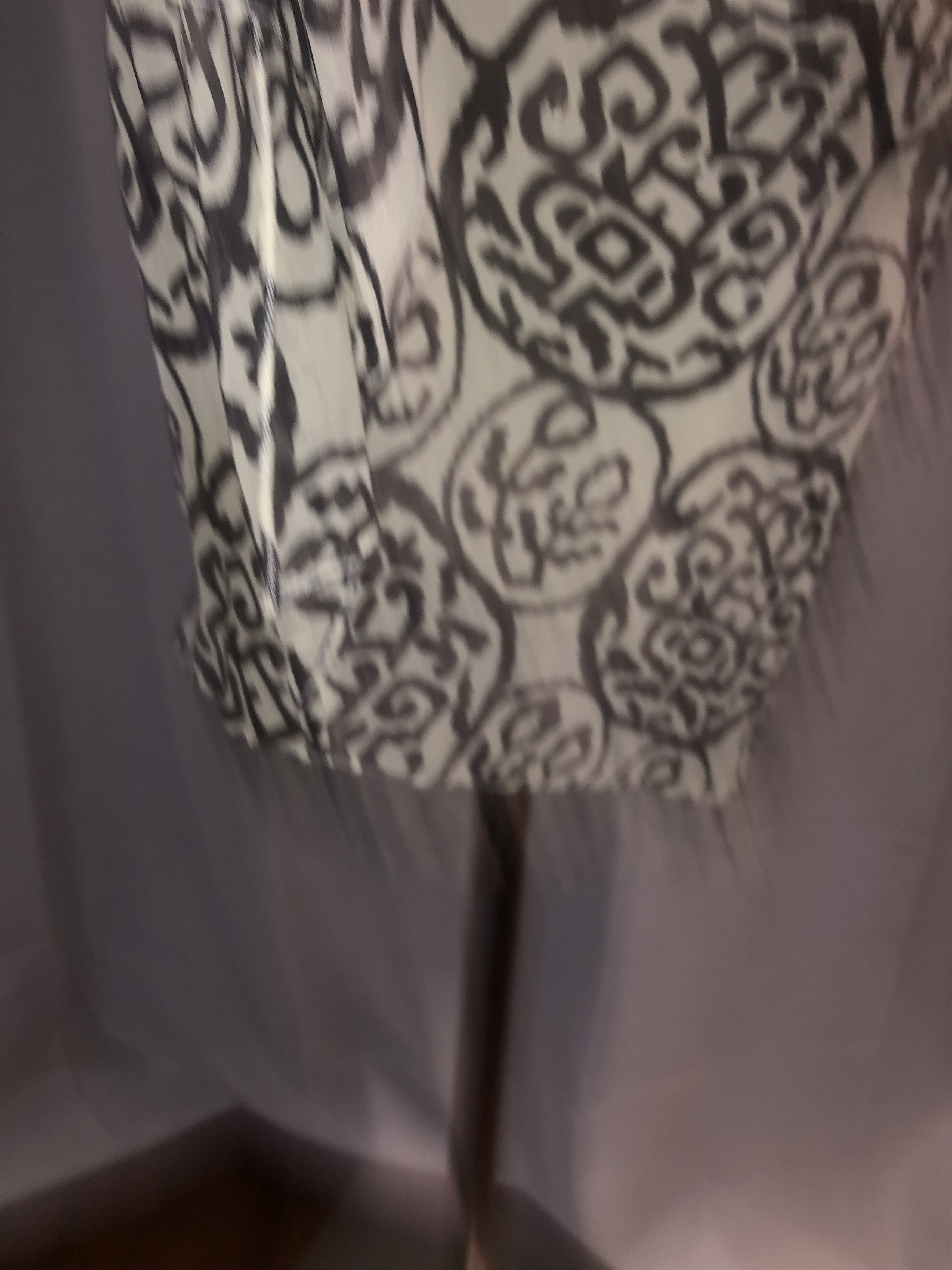 John Galliano Draped Asymmetric Printed Silk Skirt Size 27" / US 4 / IT 40 - 14 Thumbnail