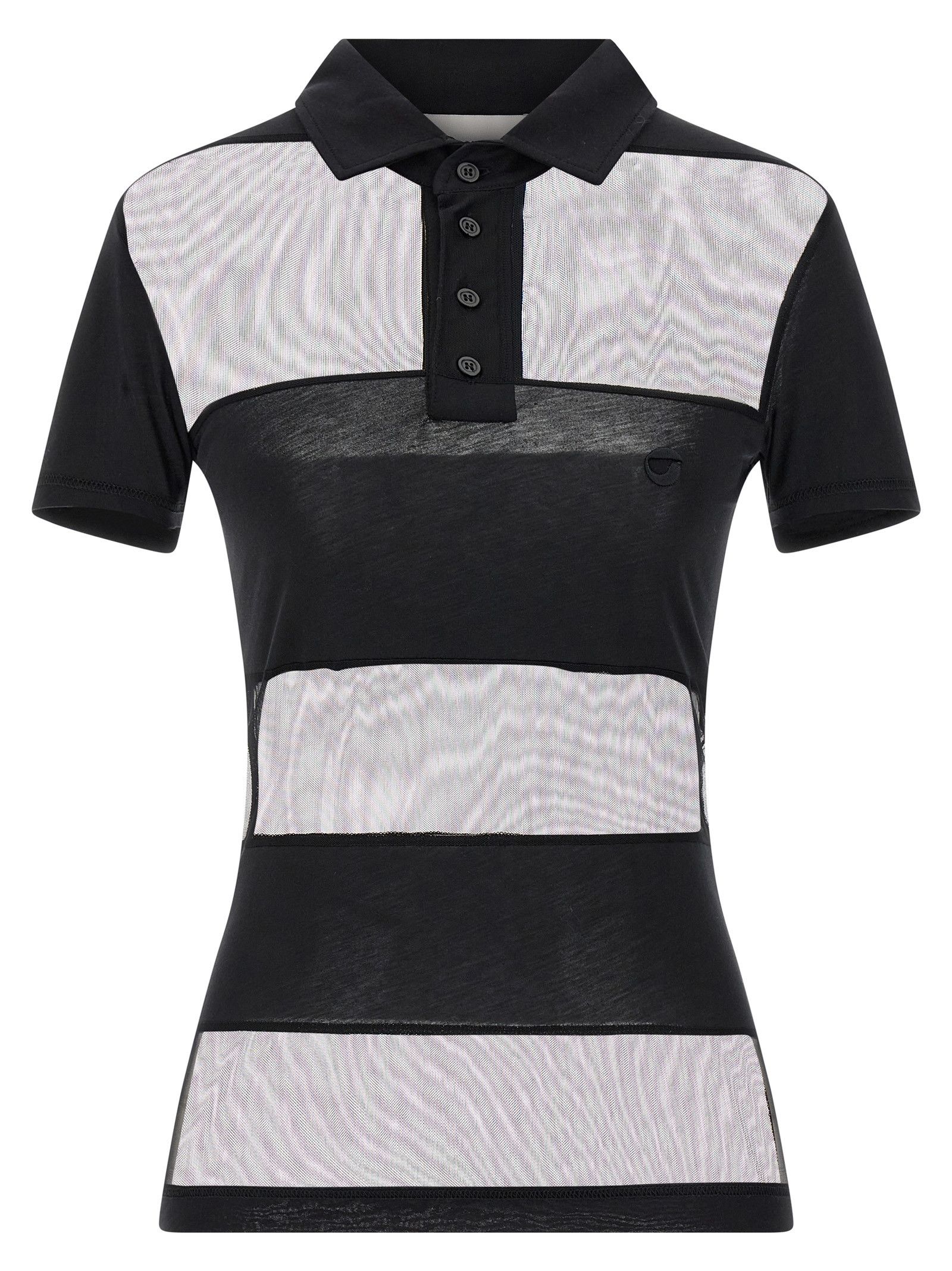 Coperni ‘Sheer Striped’ polo shirt Size S / US 4 / IT 40 - 1 Thumbnail