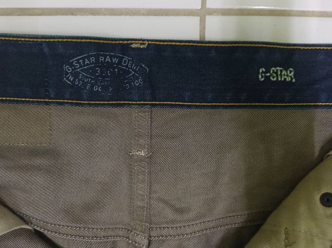 G-Star G Star Original Raw Italy Arc Loose Tapered Denim Jeans Size US 30 / EU 46 - 14 Thumbnail