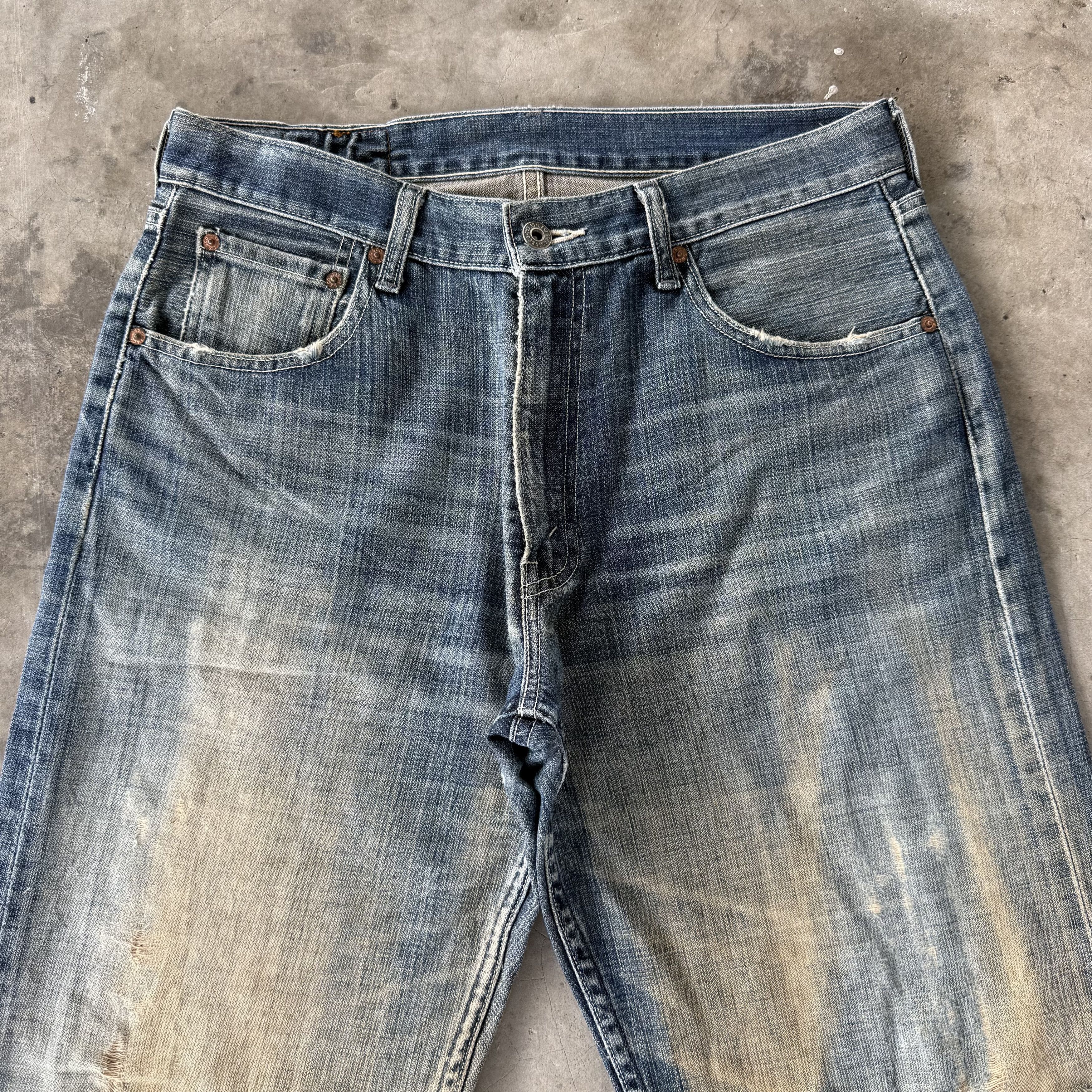 Levi's W33x28.5 Vintage Levi's 503 Rusty Denim Jean Pants Size US 33 - 3 Thumbnail