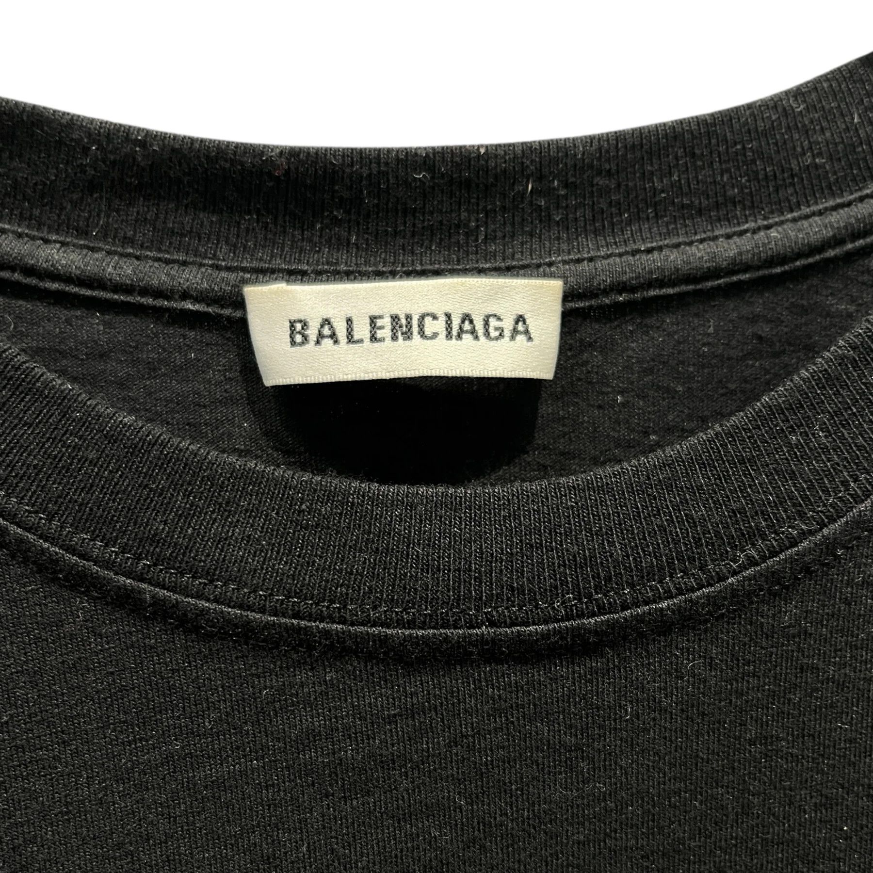 Balenciaga "YOU ARE THE WORLD" Baby Ringer Tee Size S / US 4 / IT 40 - 4 Thumbnail