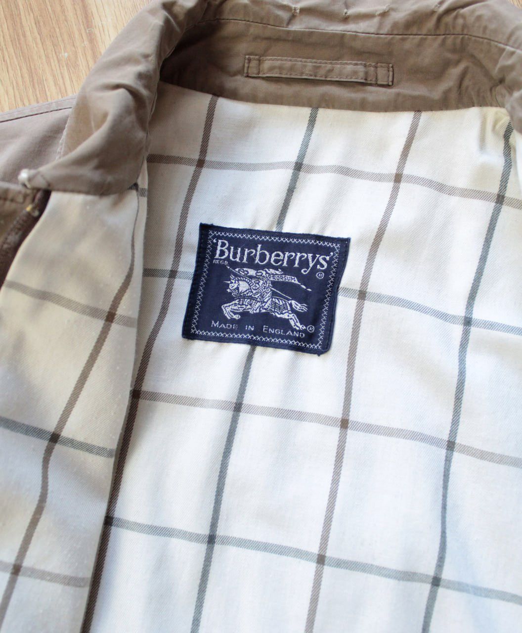 Burberry × Vintage 00s BURBERRYS Distressed Vintage Jacket Y2K Nova Check Size US S / EU 44-46 / 1 - 4 Thumbnail