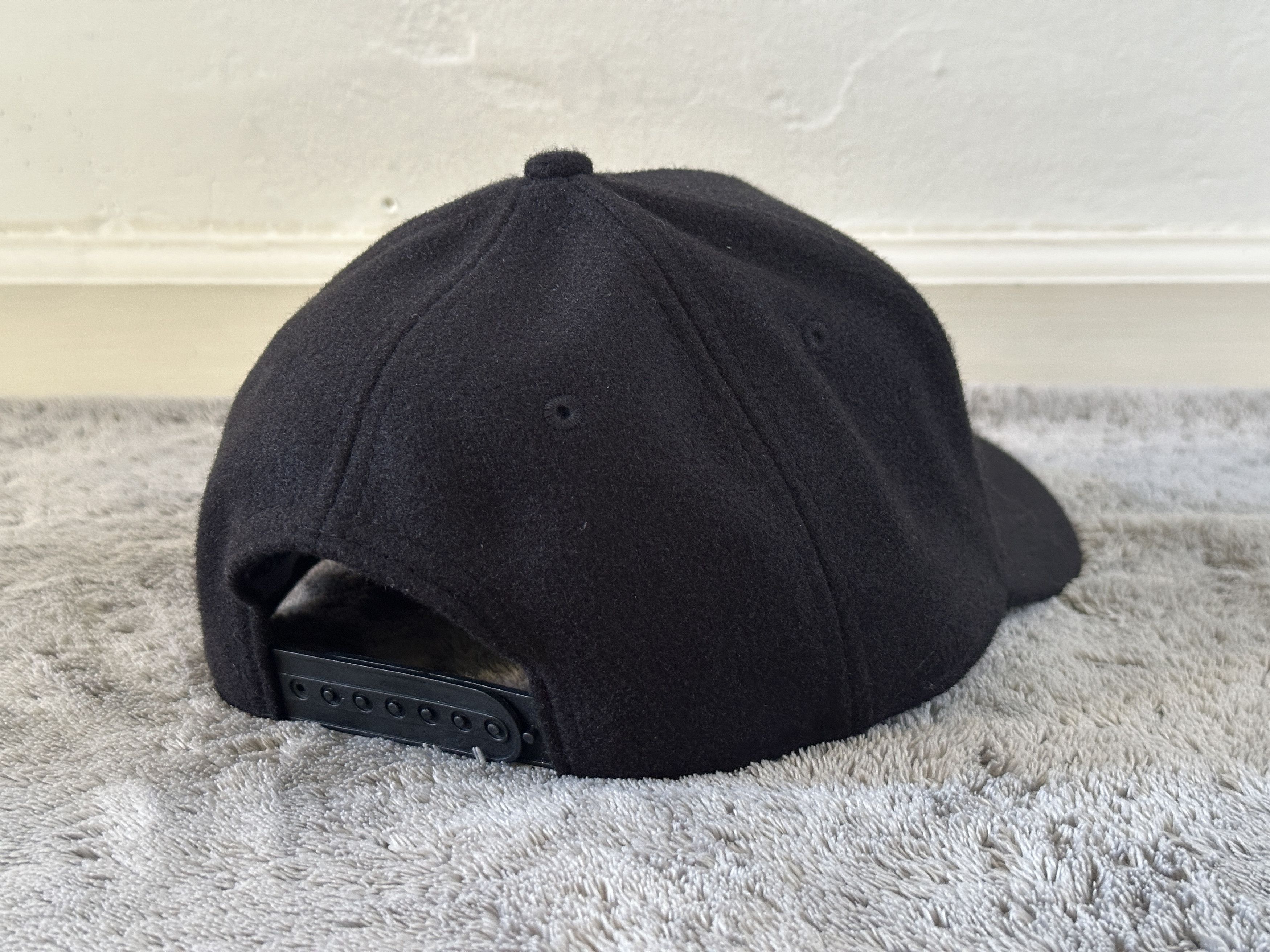 Other FROMFLOWERS The "LA" Wool Block Hat Size ONE SIZE - 3 Thumbnail