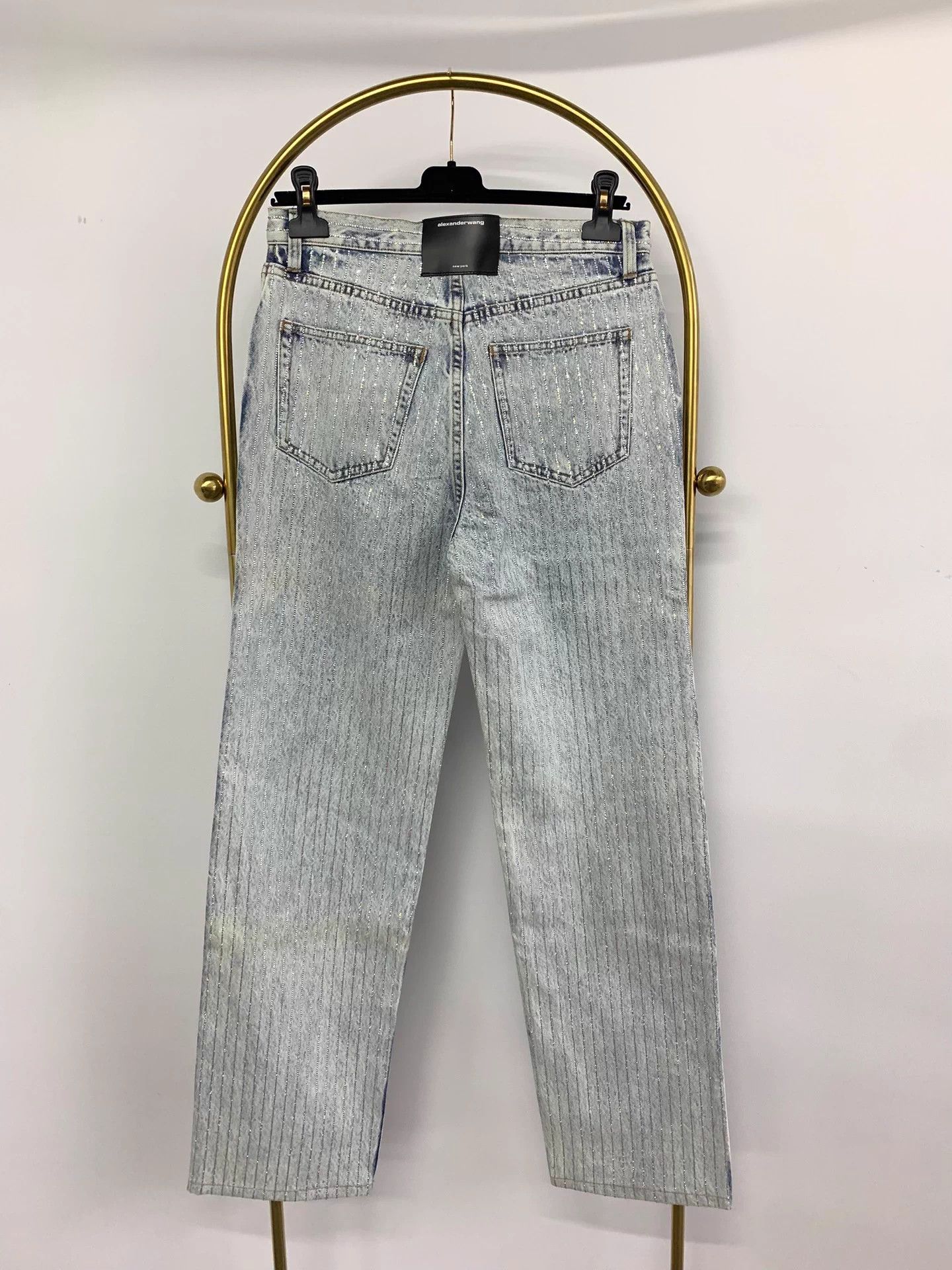 Alexander Wang Alexander Wang light full diamond pants 25 Size 25" / US 0 / IT 36 - 3 Thumbnail