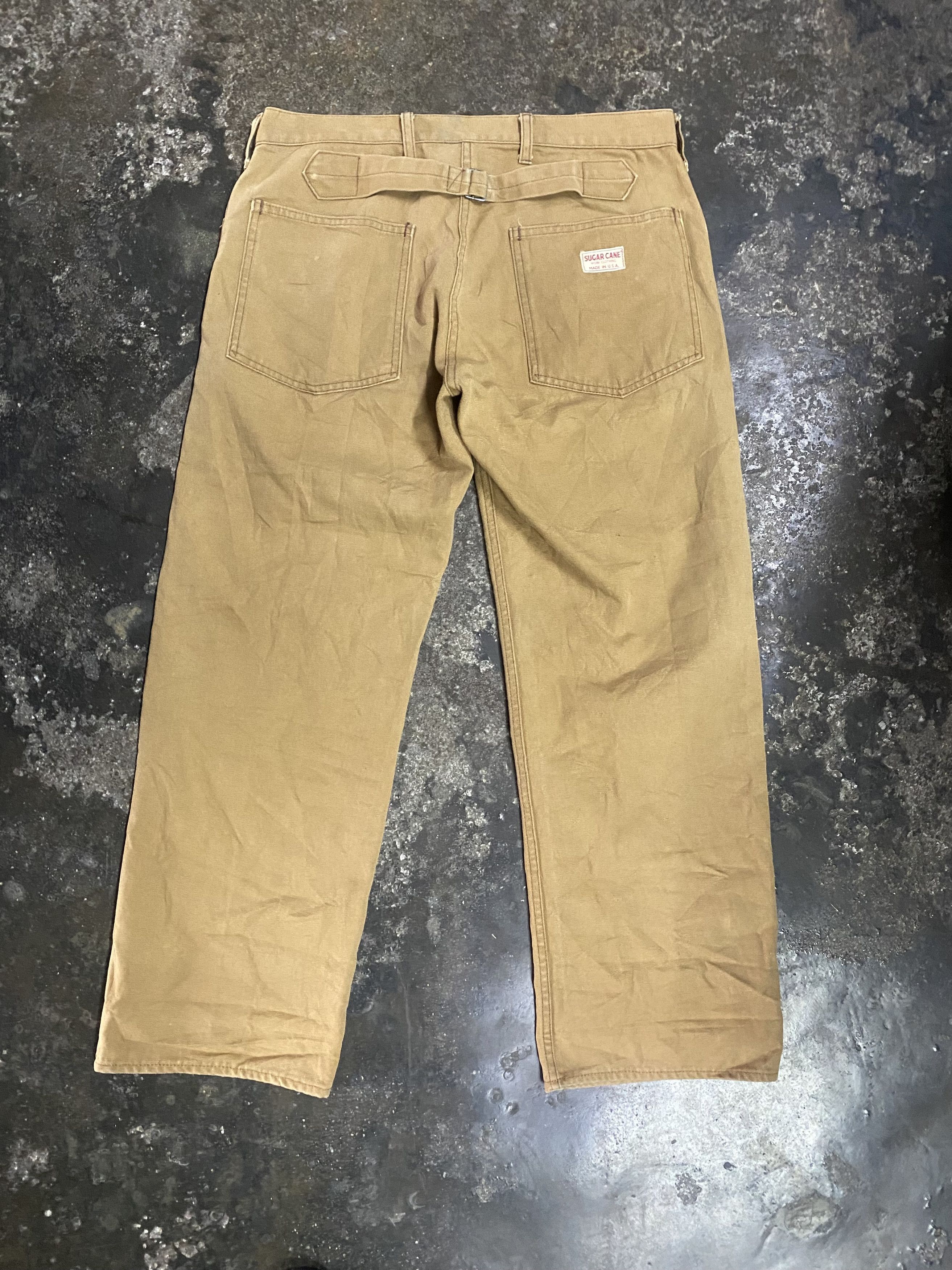Sugar Cane Toyo Enterprise Sugar Cane Duck Canvas Denim Size US 36 / EU 52 - 2 Thumbnail