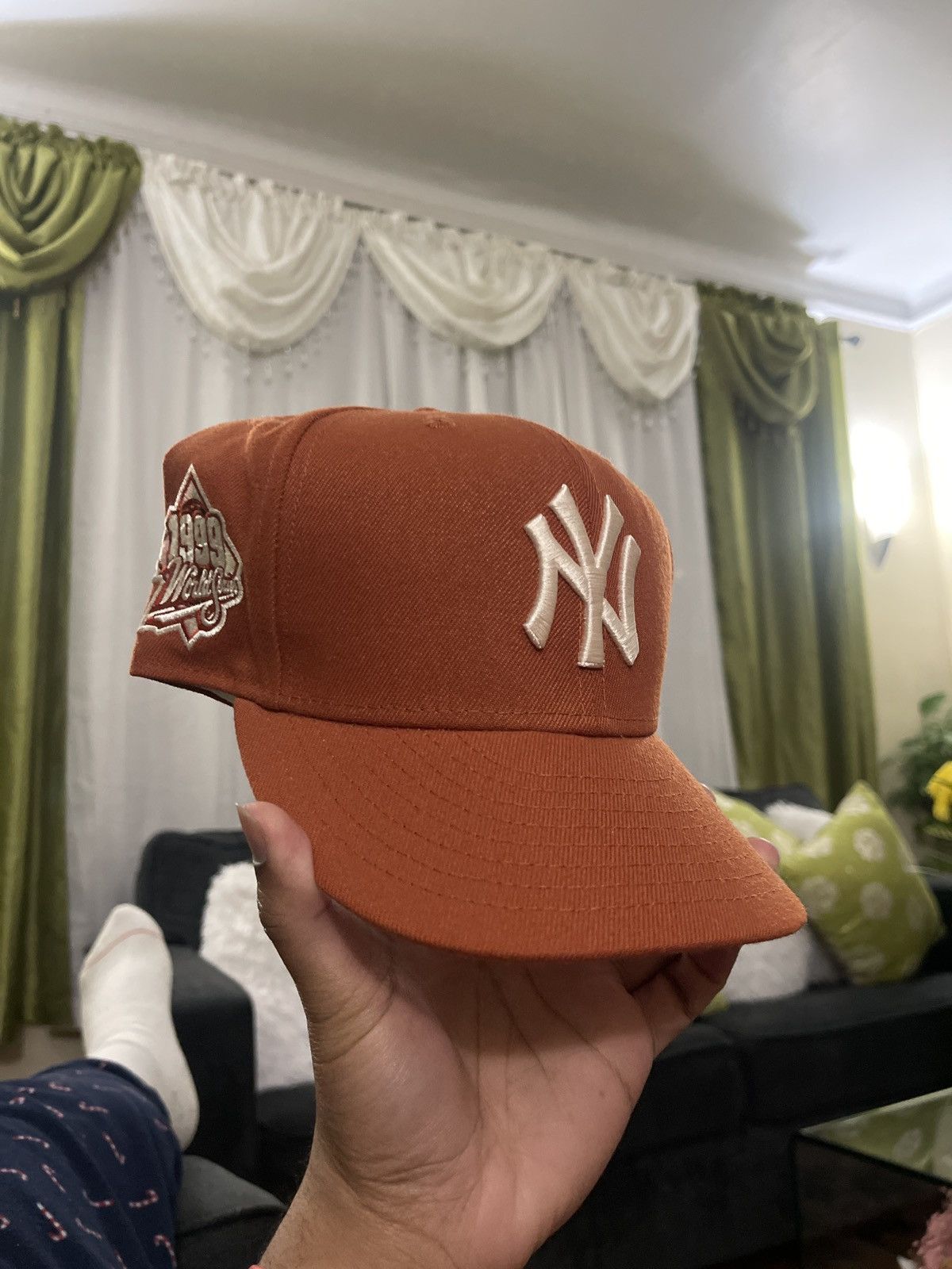 Vintage NY Yankees Fitted 7 3/4 Size ONE SIZE - 1 Thumbnail