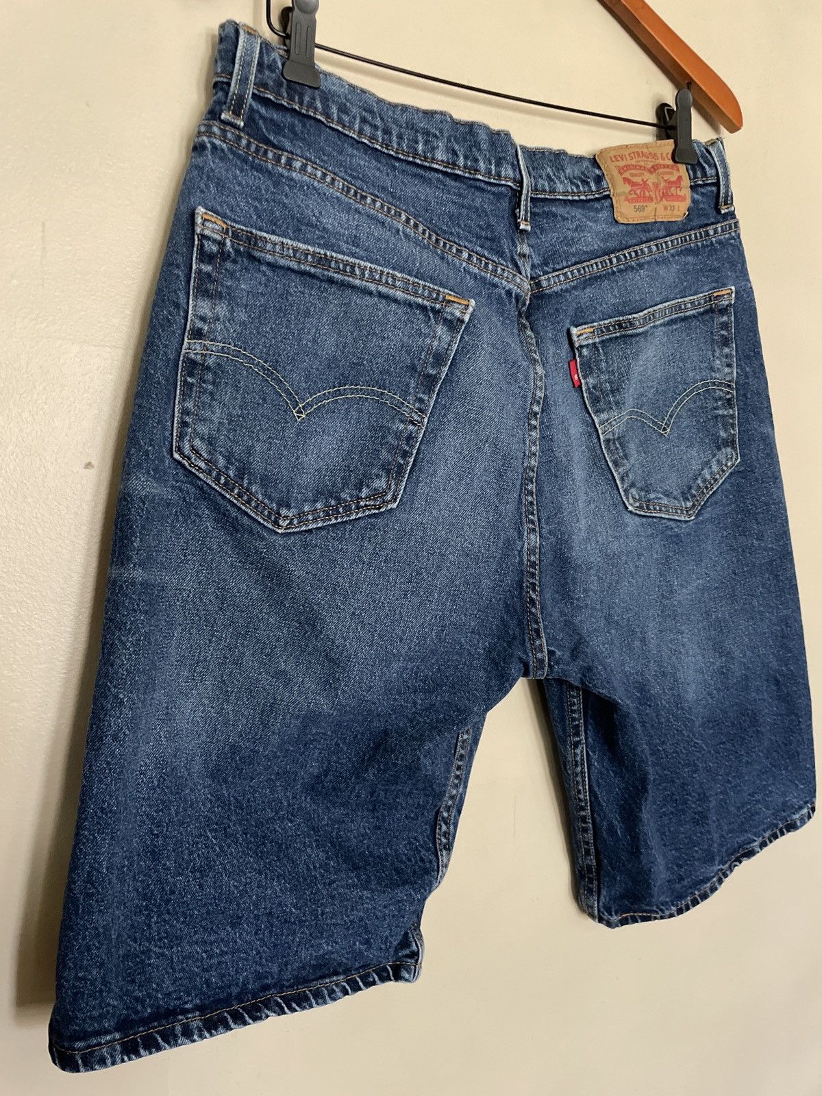 Levi's × Levi's Vintage Clothing Levis 569 Jean Shorts Mens 33 Denim Jorts Classic Fit cotton Size US 33 - 6 Thumbnail