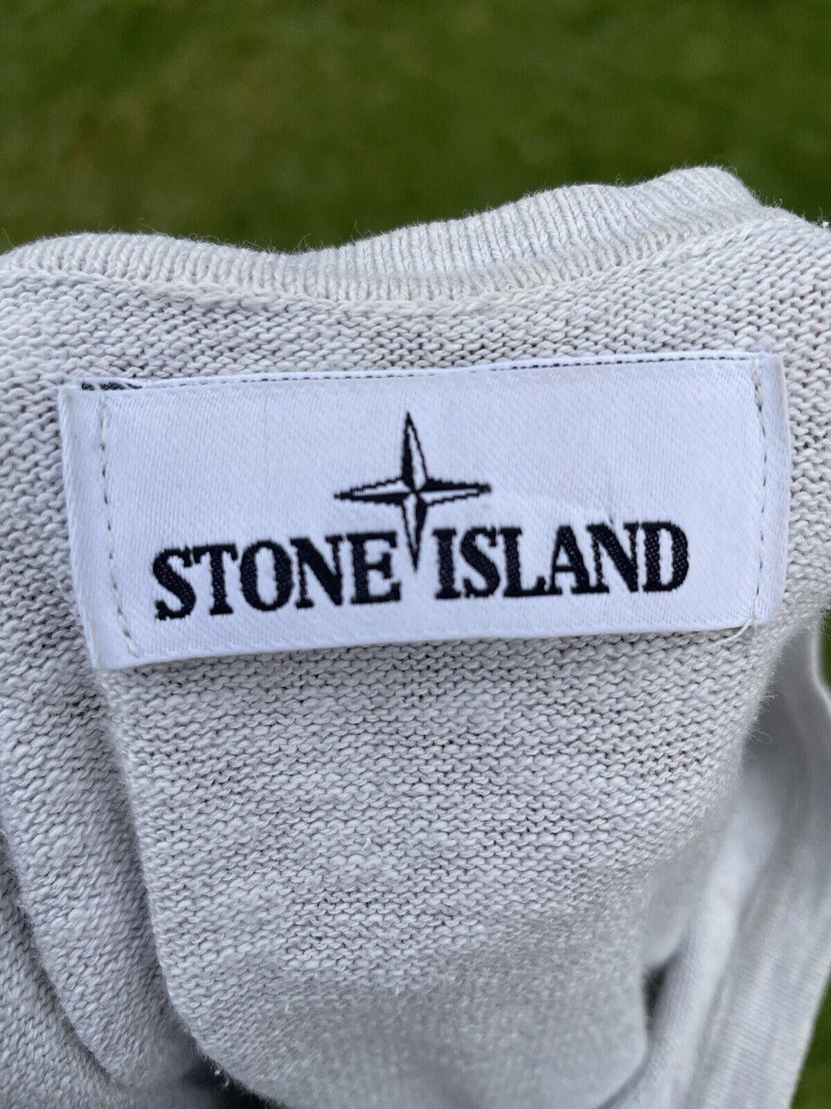 Stone Island Vintage Grey Stone Island Sweatshirt Fits A Small Size US 30 / EU 46 - 2 Thumbnail