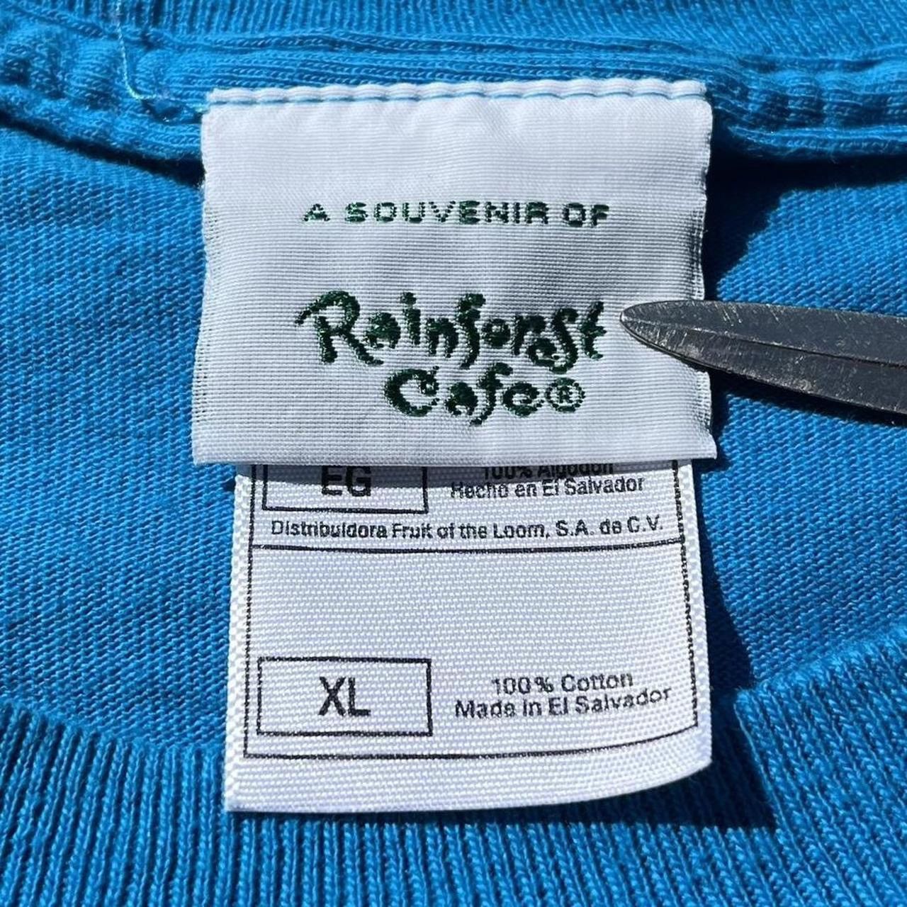 Vintage Vintage Rainforest Cafe Destination Travel Tee Tshirt Size US XL / EU 56 / 4 - 6 Thumbnail